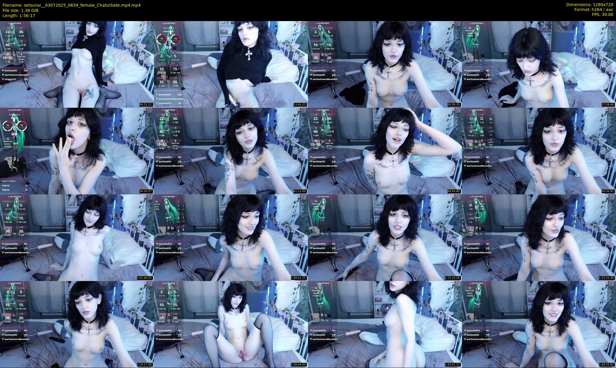 setsunai_ — 117 minute Chaturbate female cam show recording, 720p, Jul 3, 2025
