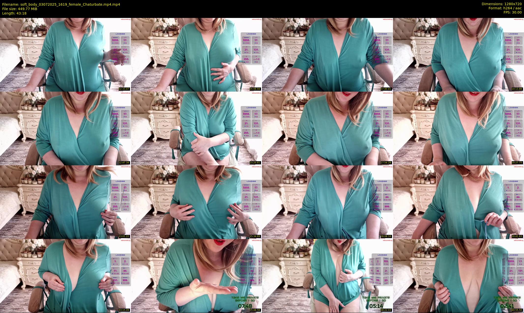 soft_body — 44 minute Chaturbate female cam show recording, 720p, Jul 3, 2025