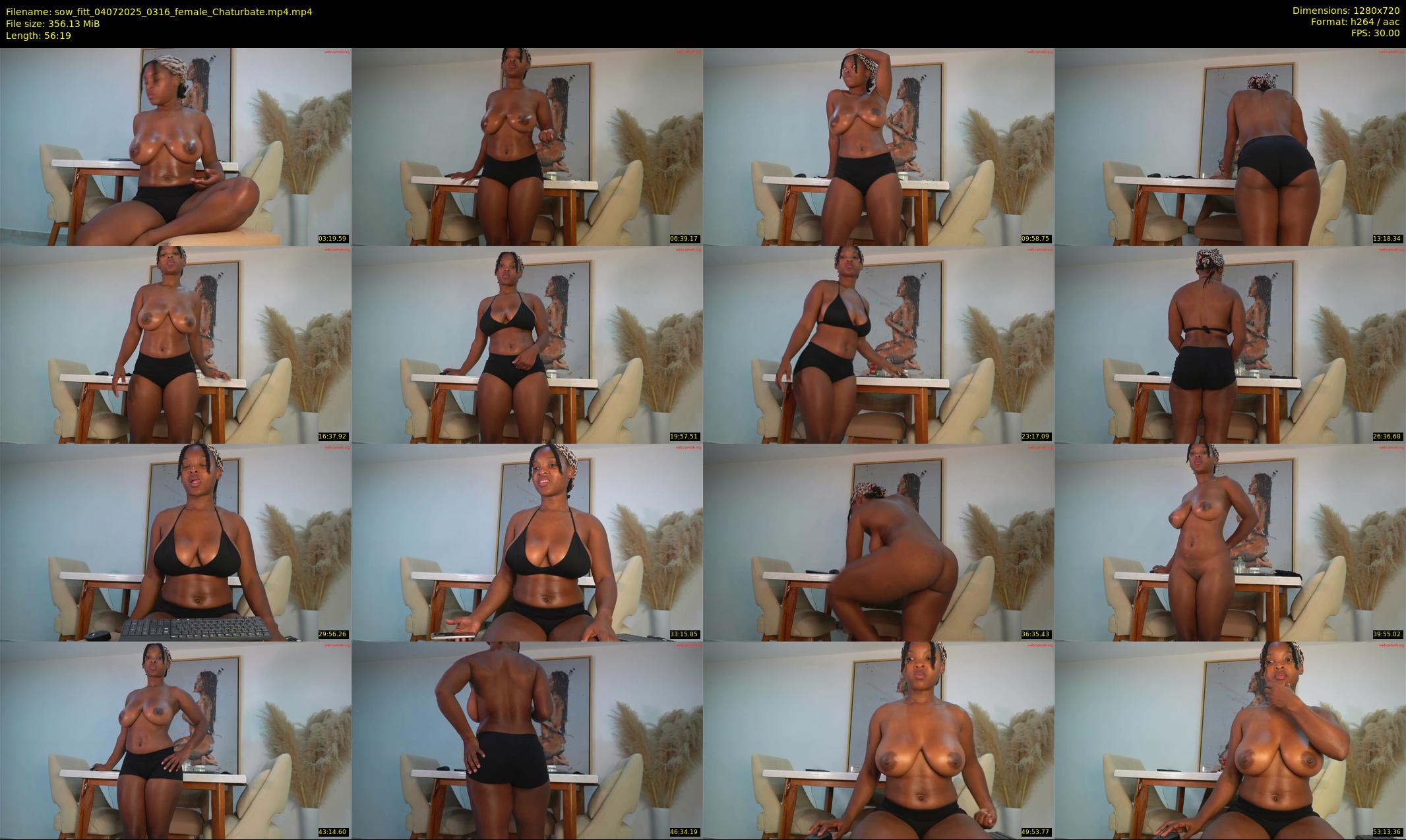 sow_fitt — 57 minute Chaturbate female cam show recording, 720p, Jul 4, 2025