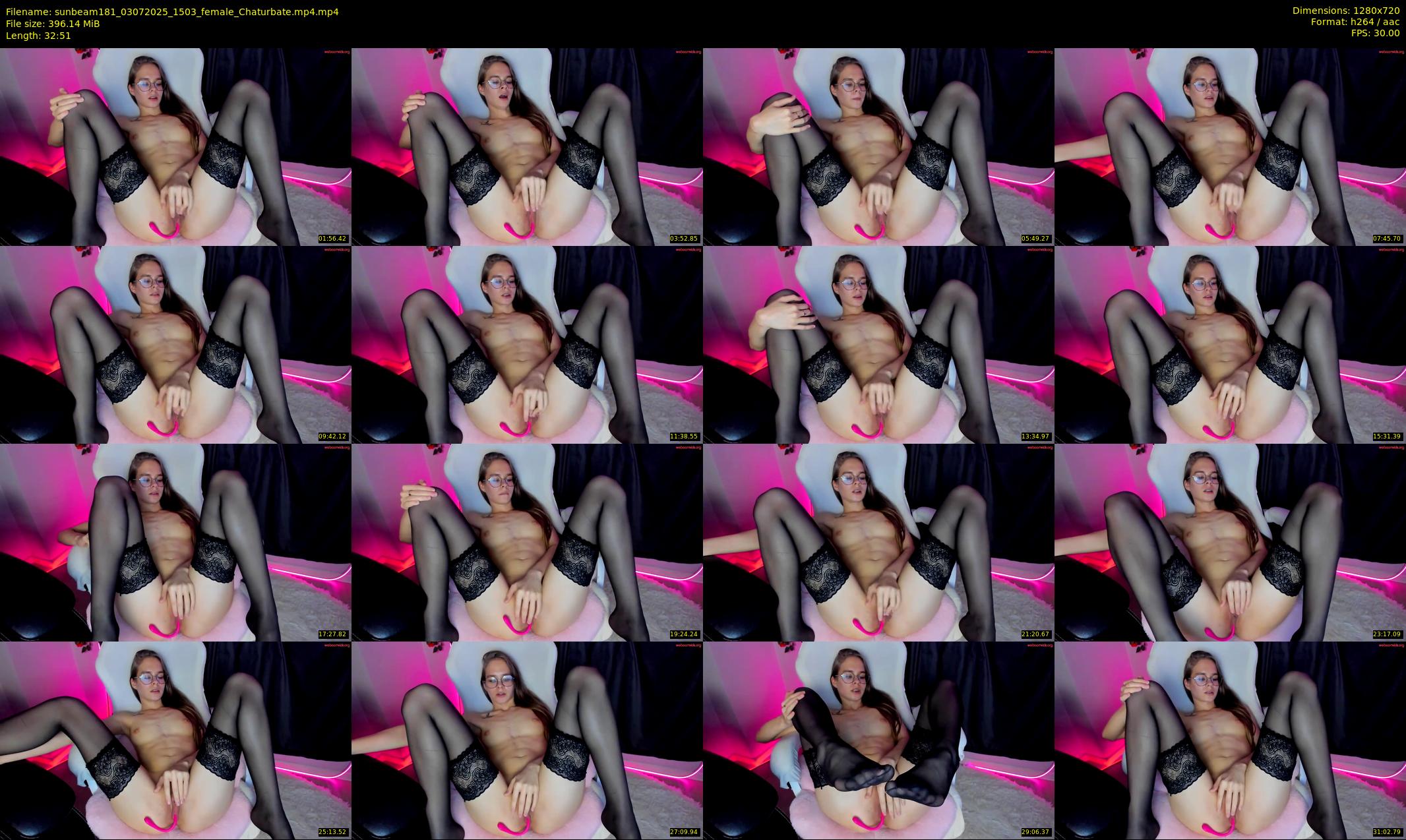 sunbeam181 — 33 minute Chaturbate female cam show recording, 720p, Jul 3, 2025