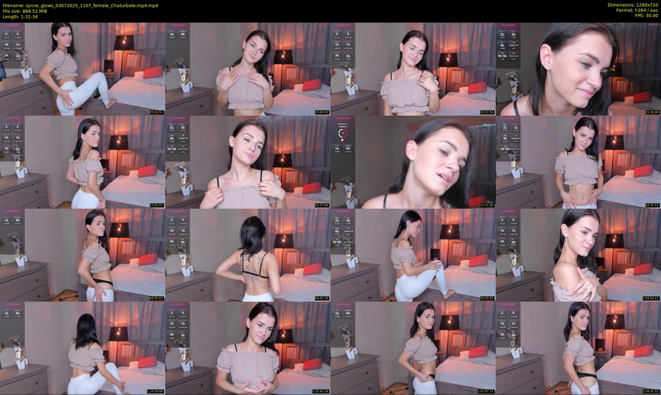 synne_glows — 92 minute Chaturbate female cam show recording, 720p, Jul 3, 2025