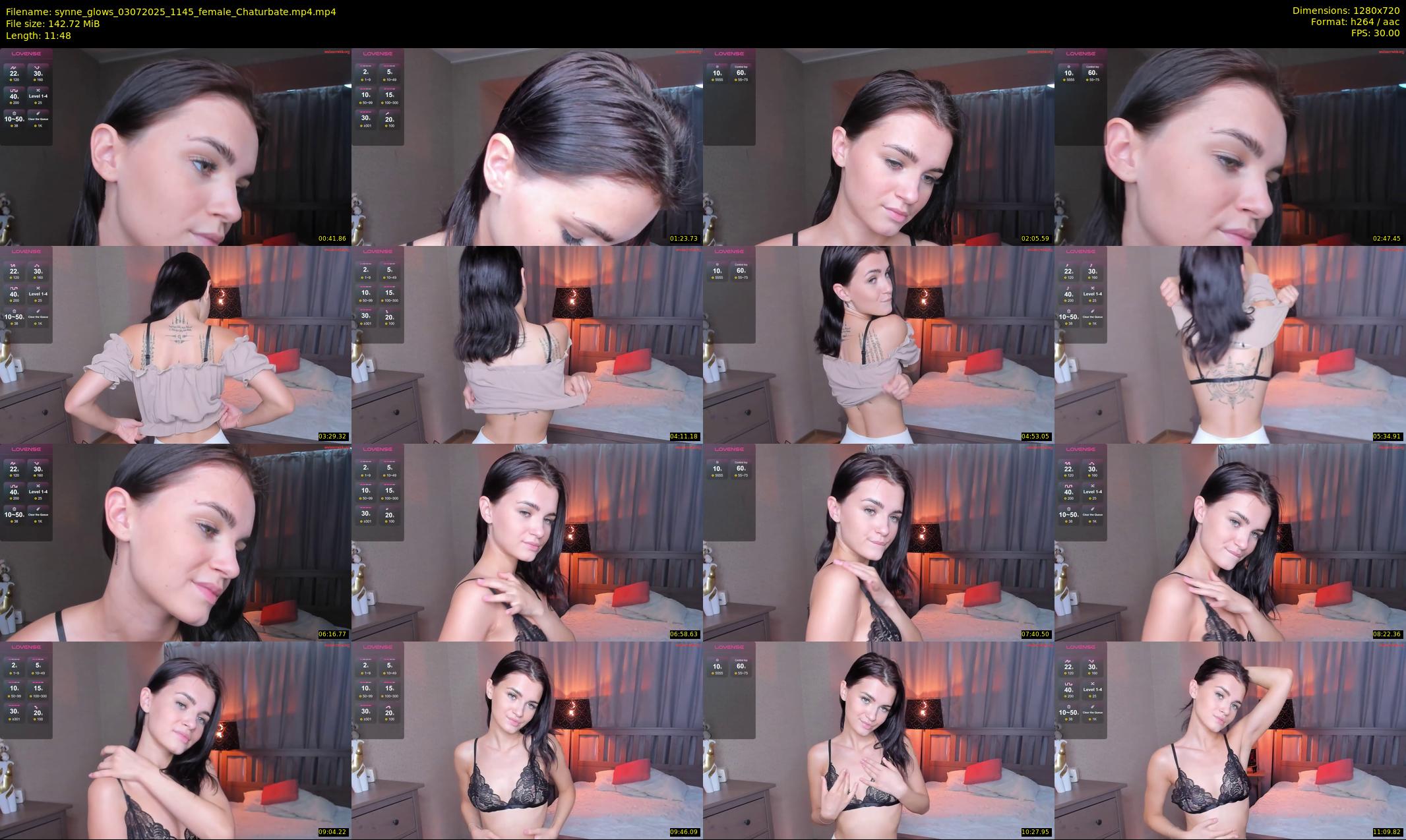synne_glows — 12 minute Chaturbate female cam show recording, 720p, Jul 3, 2025