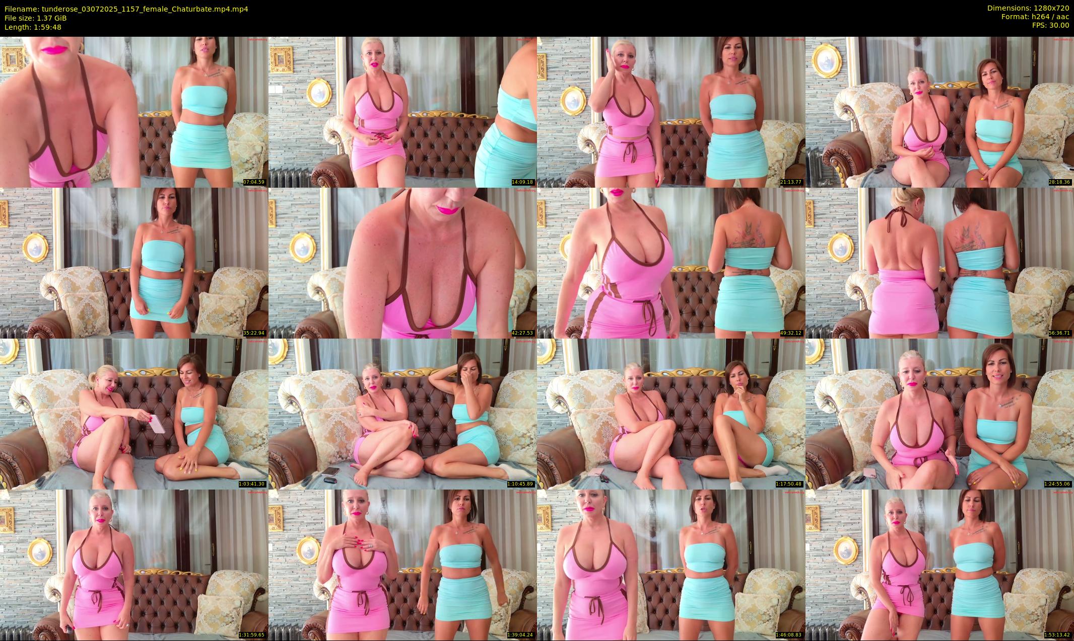 tunderose — 120 minute Chaturbate female cam show recording, 720p, Jul 3, 2025