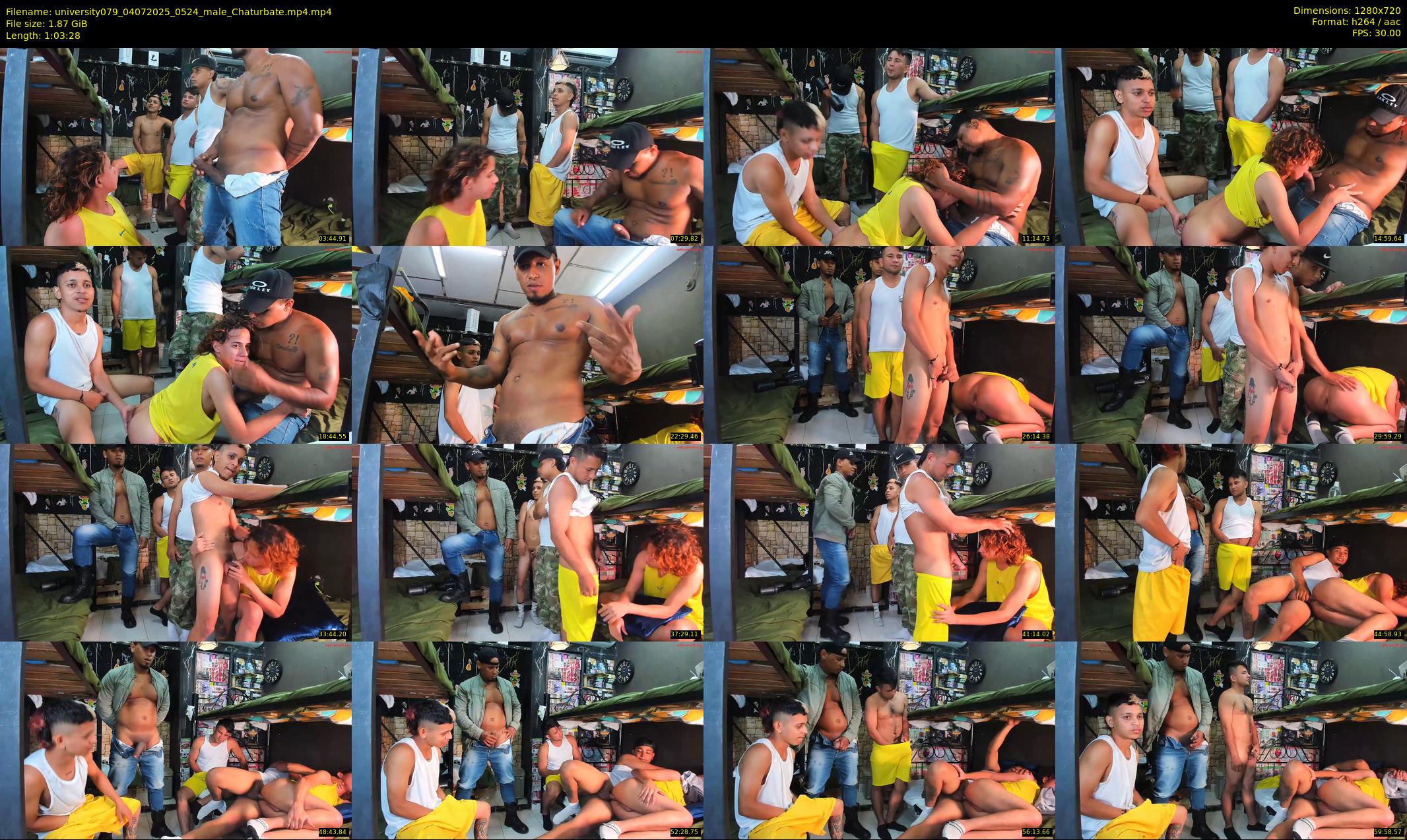 university079 — 64 minute Chaturbate male cam show recording, 720p, Jul 4, 2025