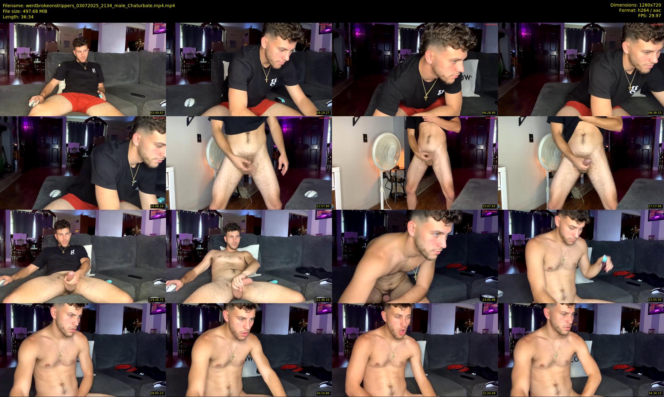 wentbrokeonstrippers — 37 minute Chaturbate male cam show recording, 720p, Jul 3, 2025