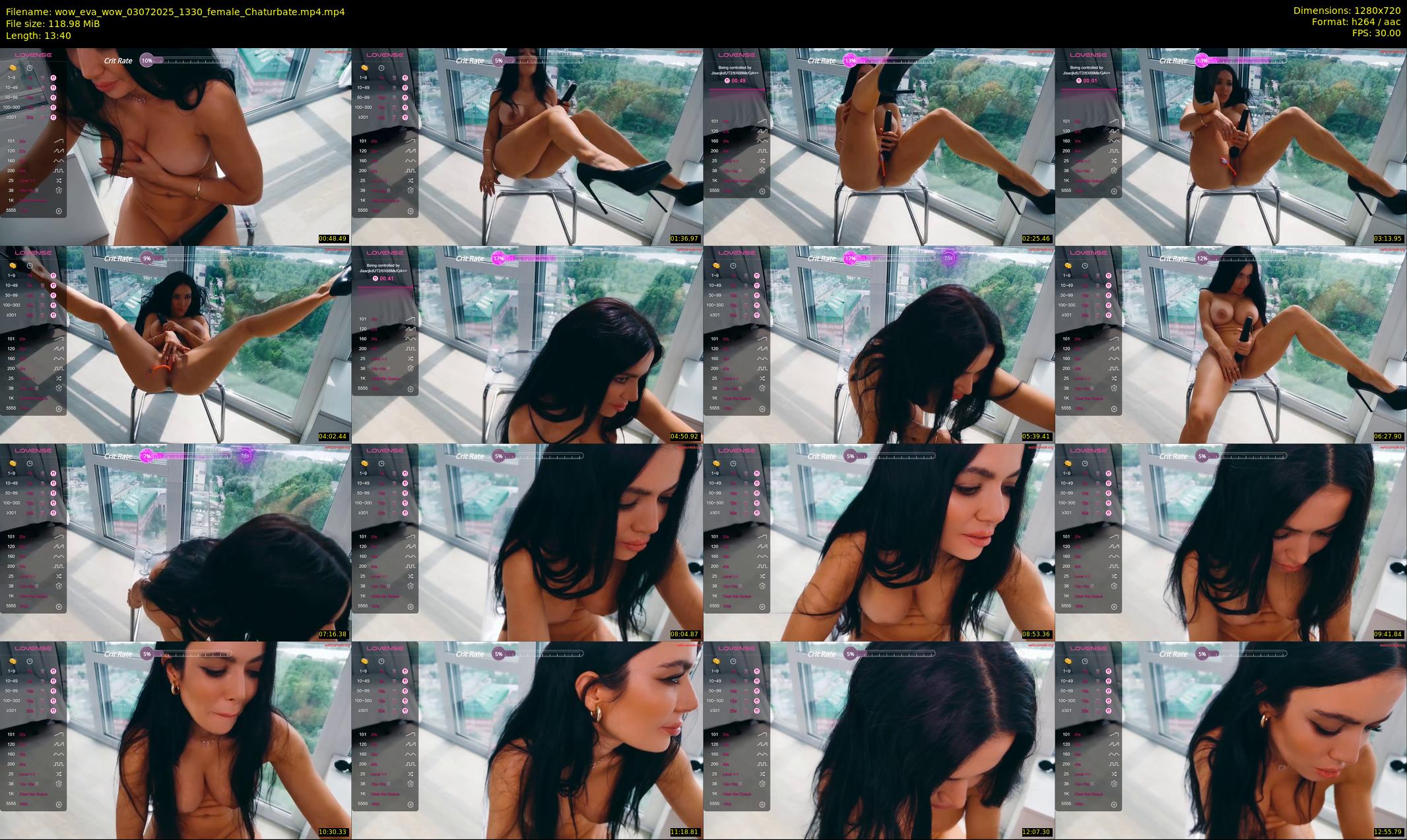 wow_eva_wow — 14 minute Chaturbate female cam show recording, 720p, Jul 3, 2025