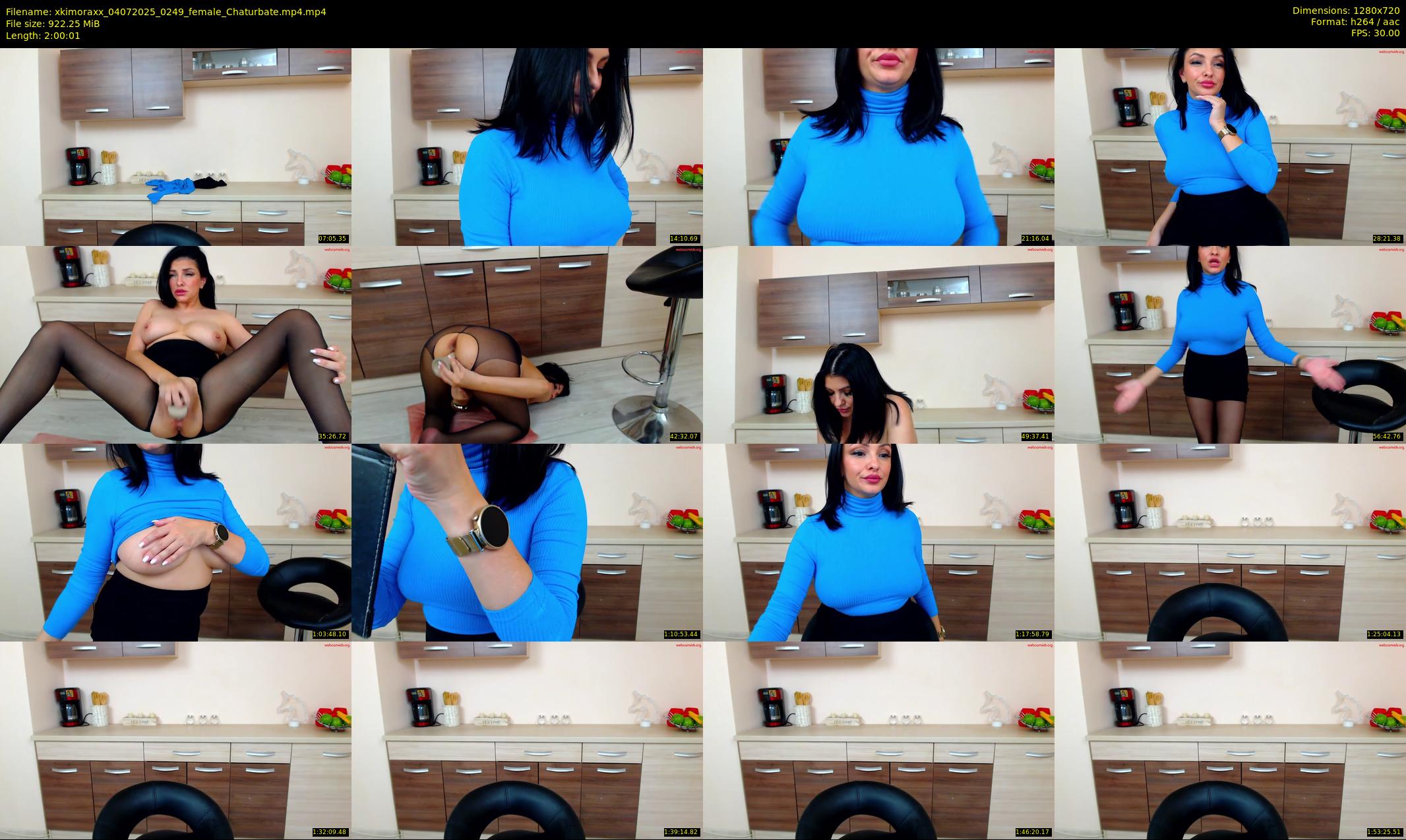 xkimoraxx — 121 minute Chaturbate female cam show recording, 720p, Jul 4, 2025