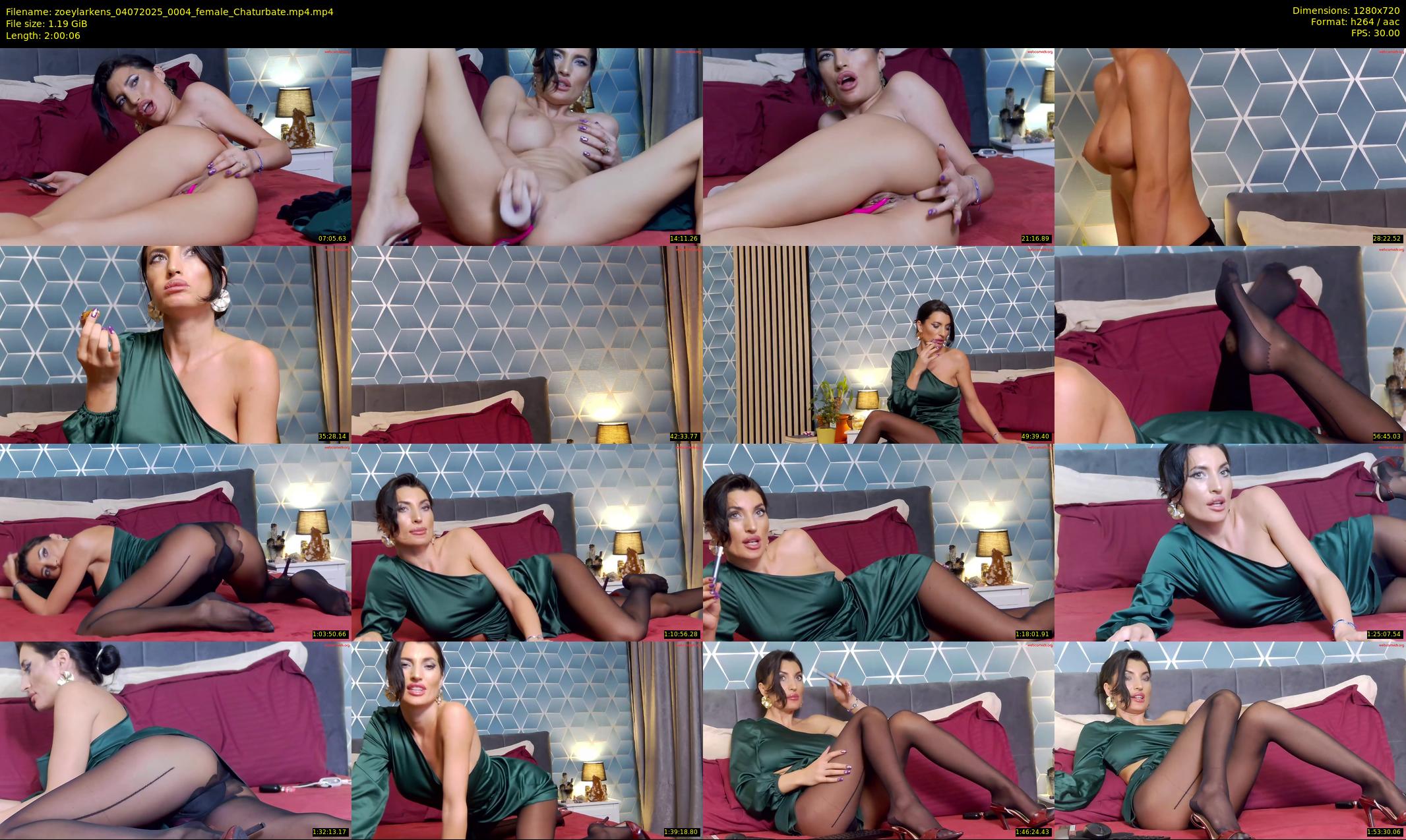 zoeylarkens — 121 minute Chaturbate female cam show recording, 720p, Jul 4, 2025