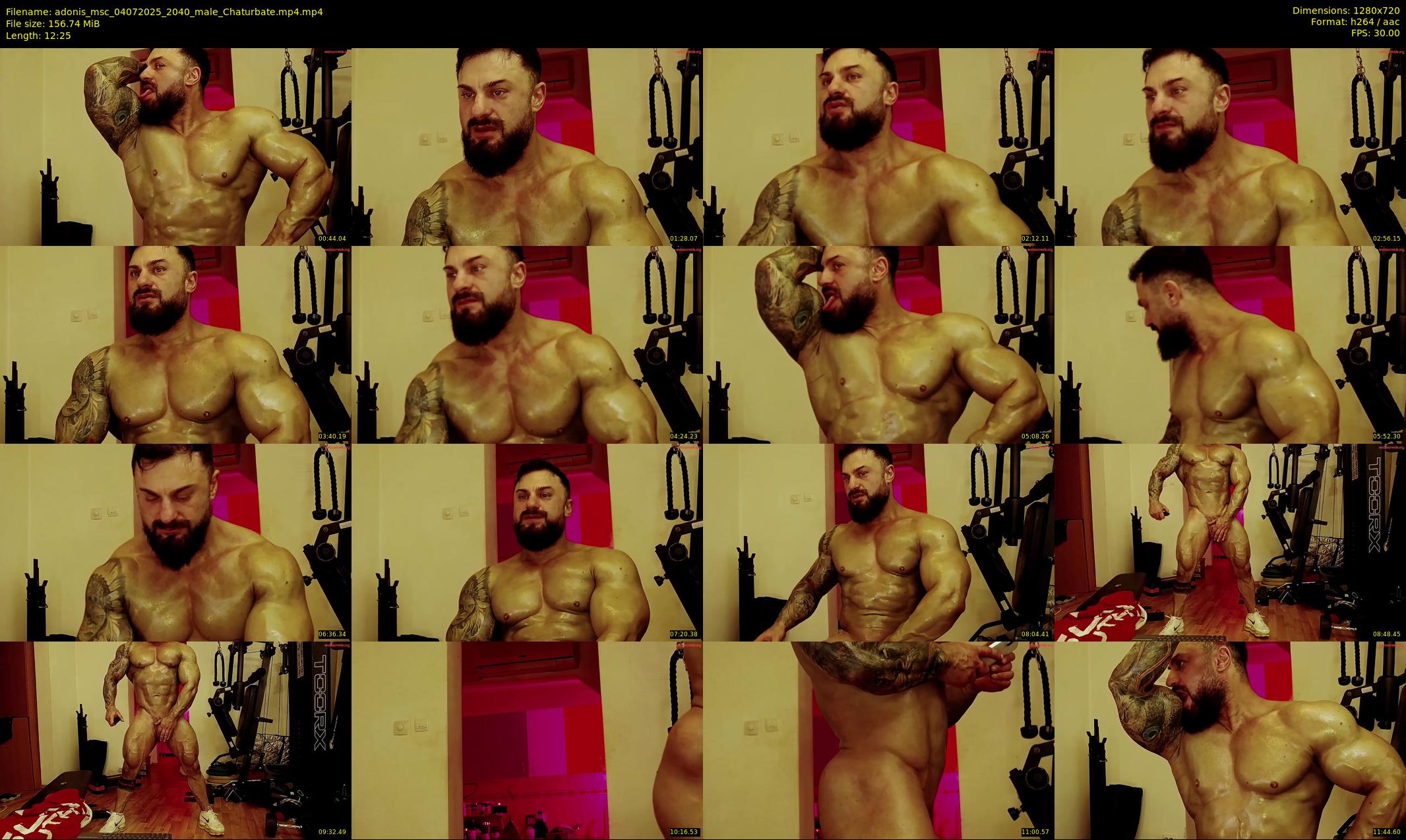 adonis_msc — 13 minute Chaturbate male cam show recording, 720p, Jul 4, 2025
