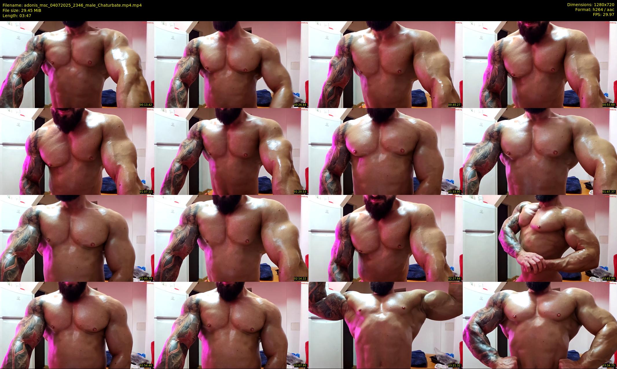 adonis_msc — 4 minute Chaturbate male cam show recording, 720p, Jul 4, 2025