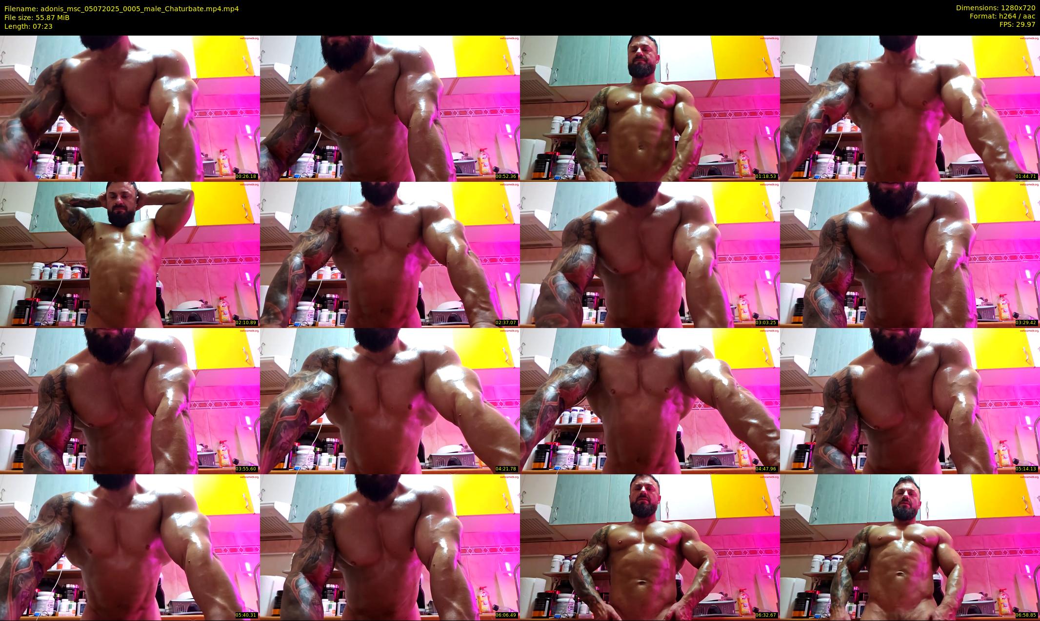 adonis_msc — 8 minute Chaturbate male cam show recording, 720p, Jul 5, 2025