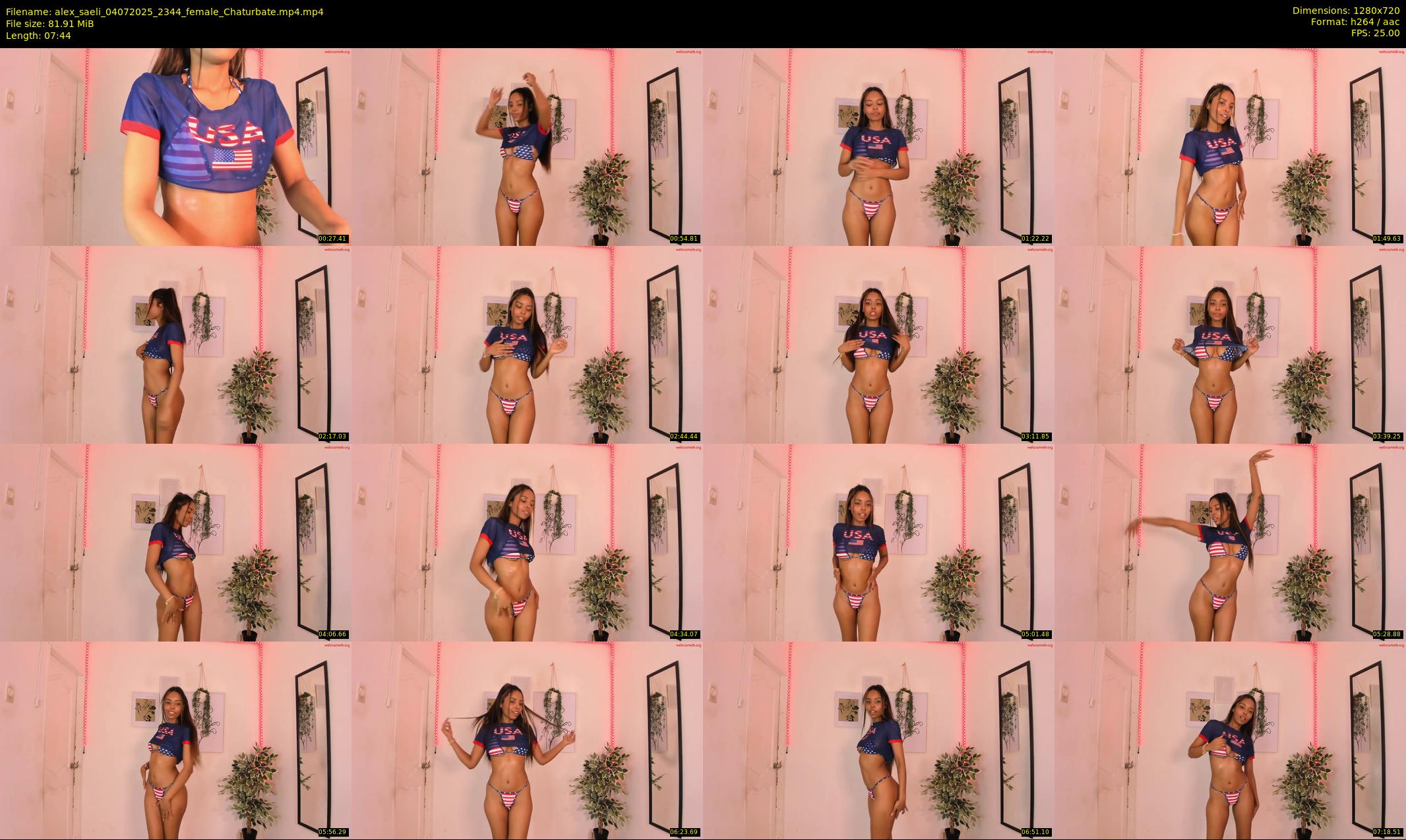 alex_saeli — 8 minute Chaturbate female cam show recording, 720p, Jul 4, 2025