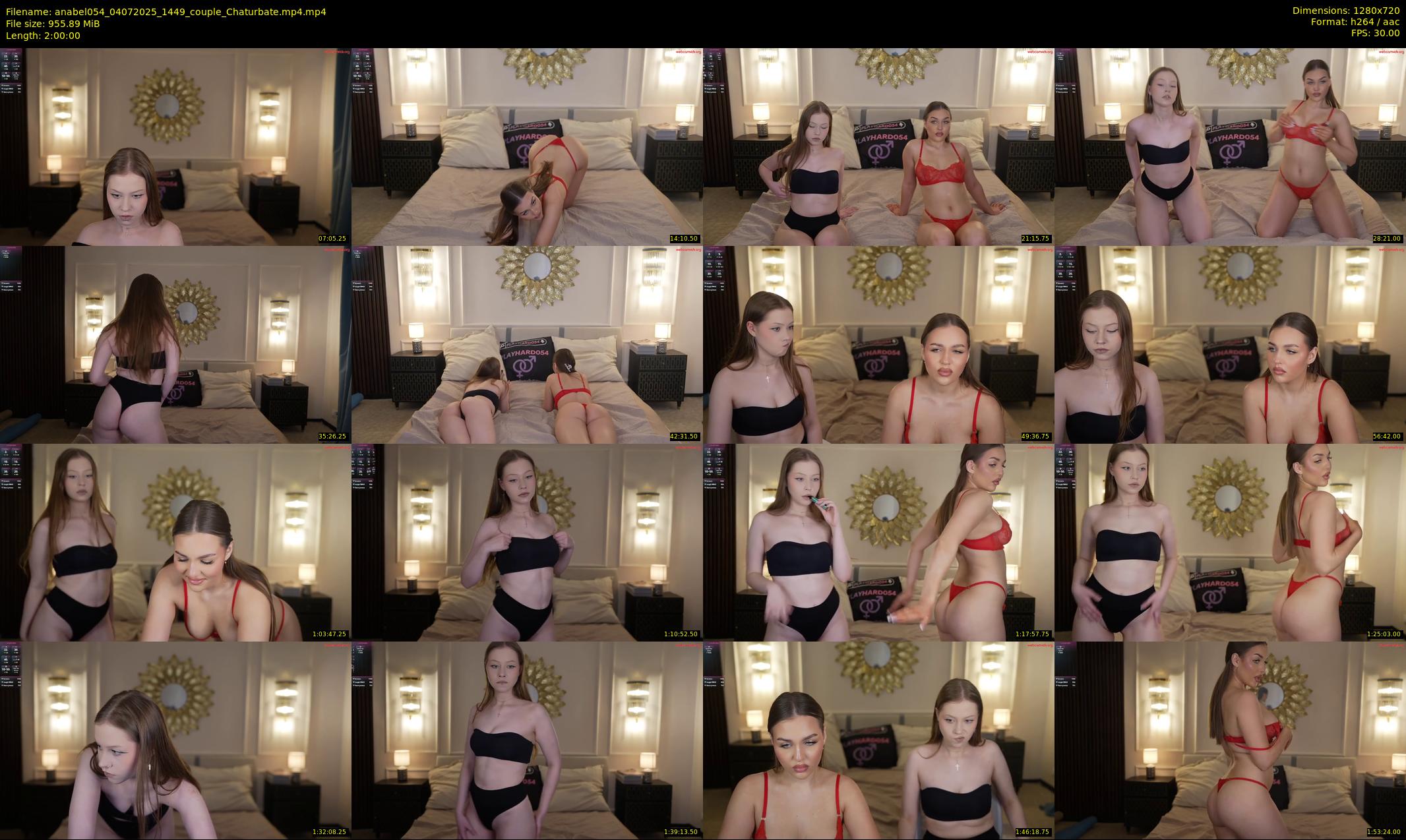 anabel054 — 120 minute Chaturbate female cam show recording, 720p, Jul 4, 2025
