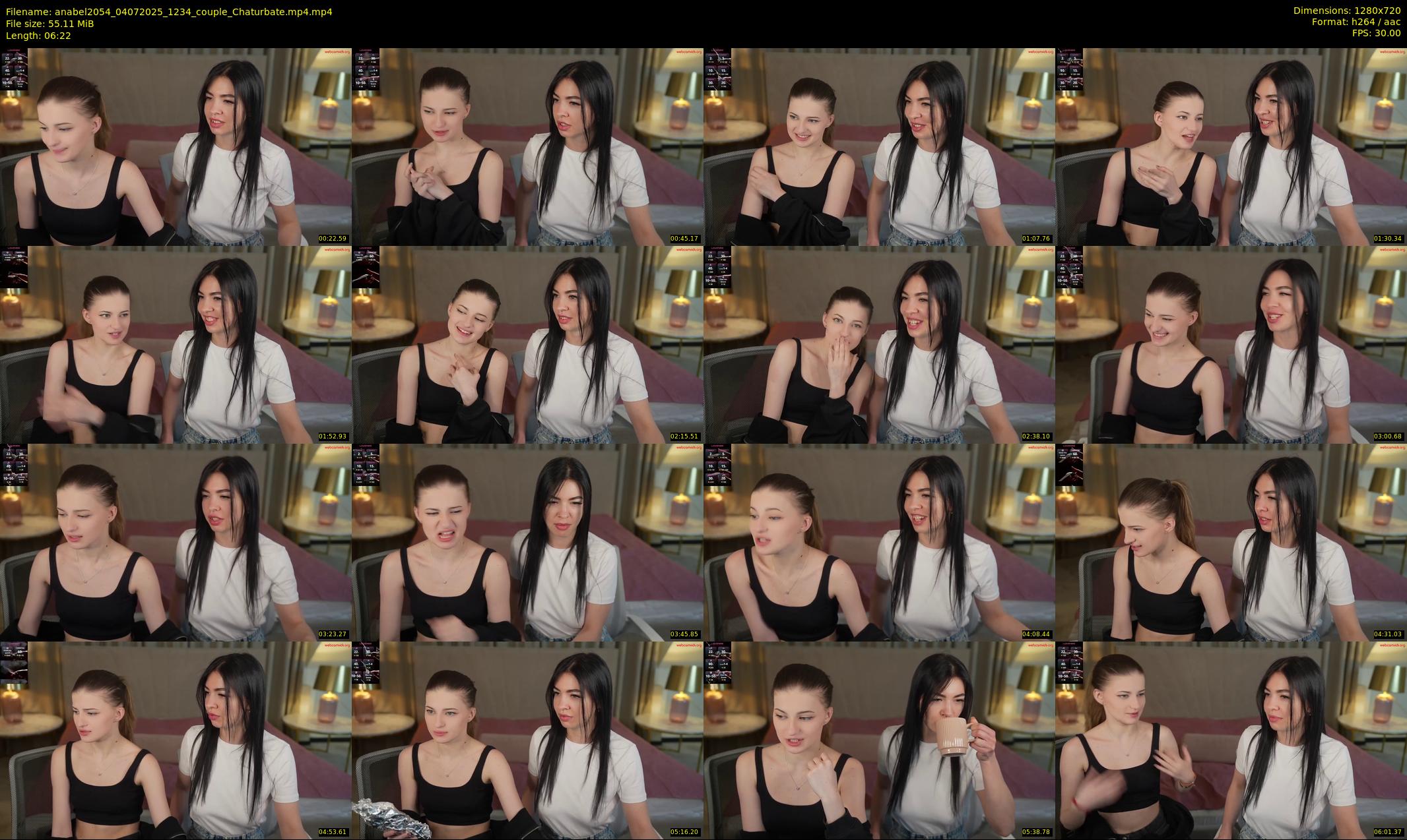 anabel2054 — 7 minute Chaturbate female cam show recording, 720p, Jul 4, 2025