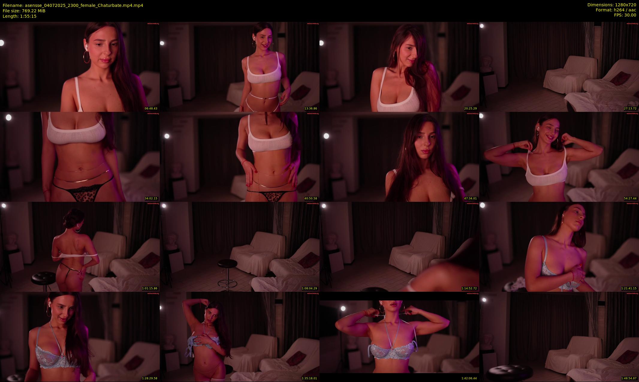asensse — 116 minute Chaturbate female cam show recording, 720p, Jul 4, 2025