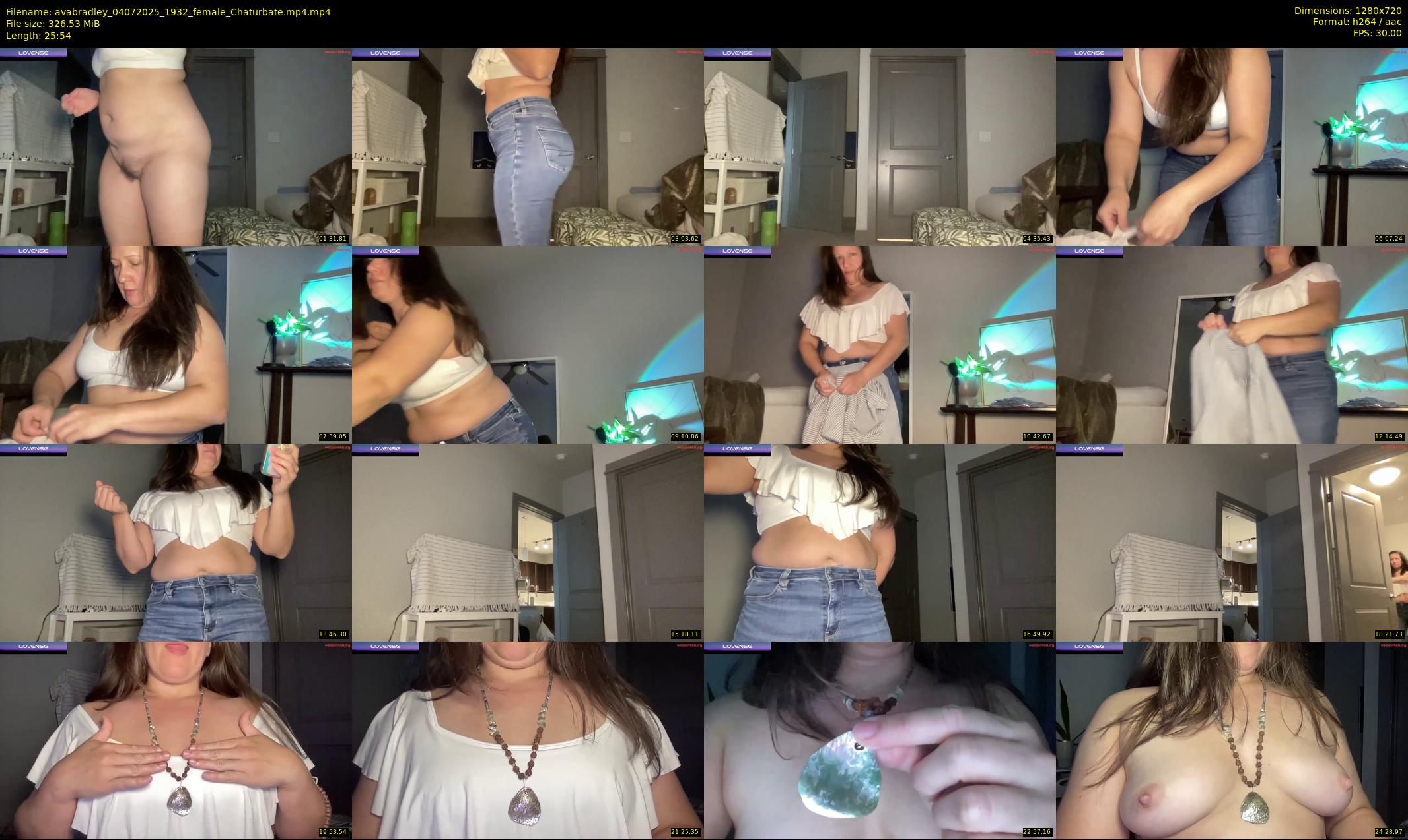 avabradley — 26 minute Chaturbate female cam show recording, 720p, Jul 4, 2025