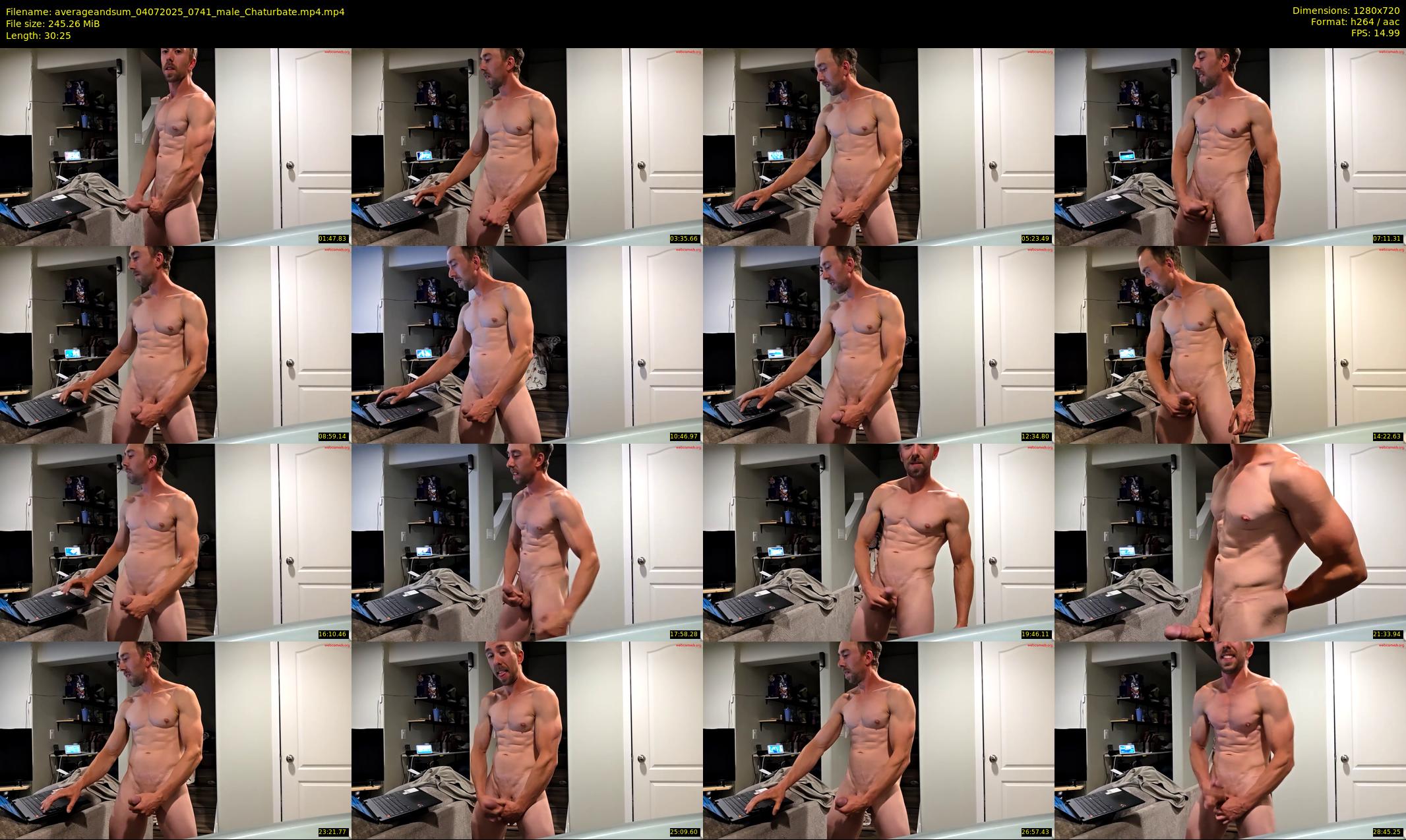 averageandsum — 31 minute Chaturbate male cam show recording, 720p, Jul 4, 2025