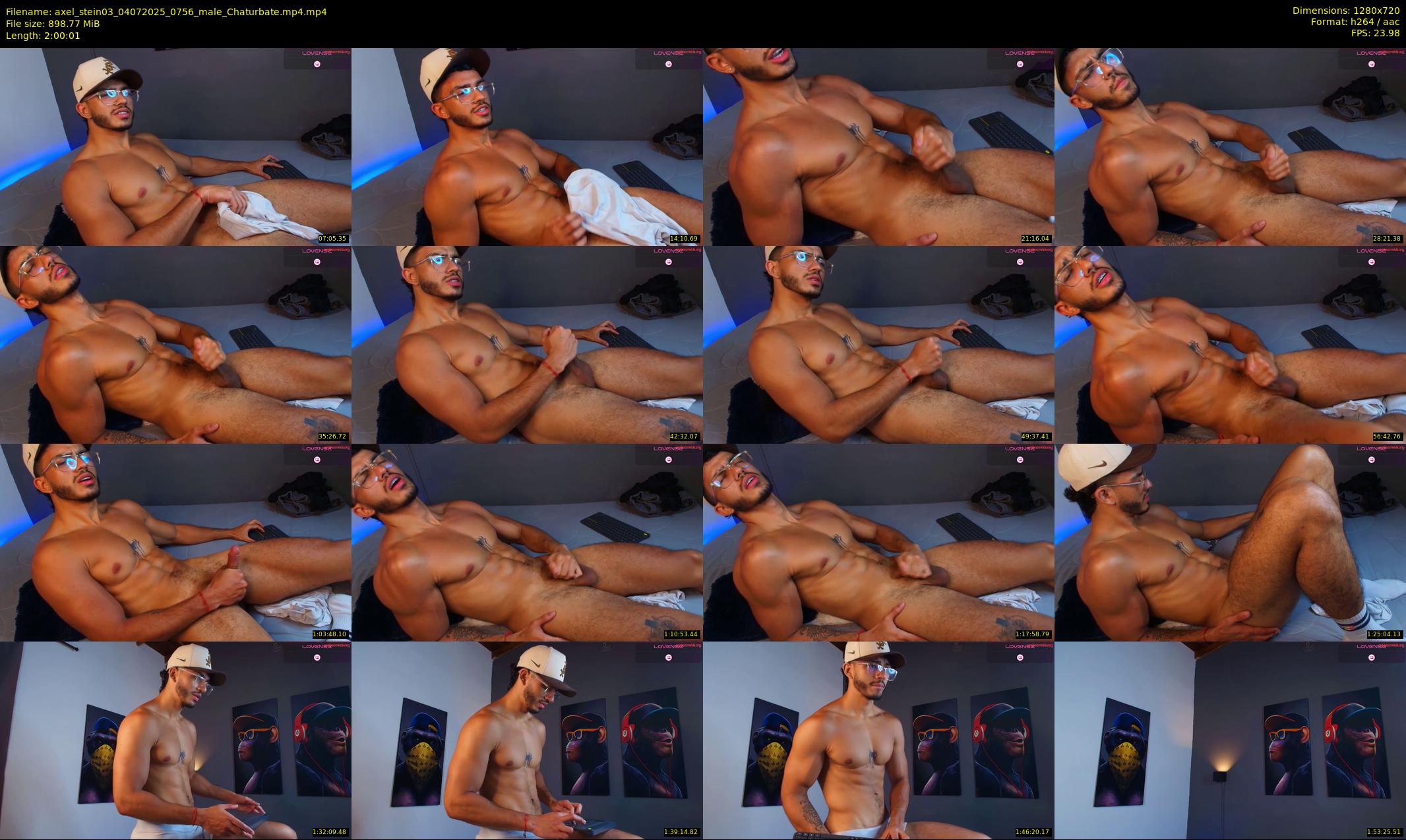 axel_stein03 — 121 minute Chaturbate male cam show recording, 720p, Jul 4, 2025