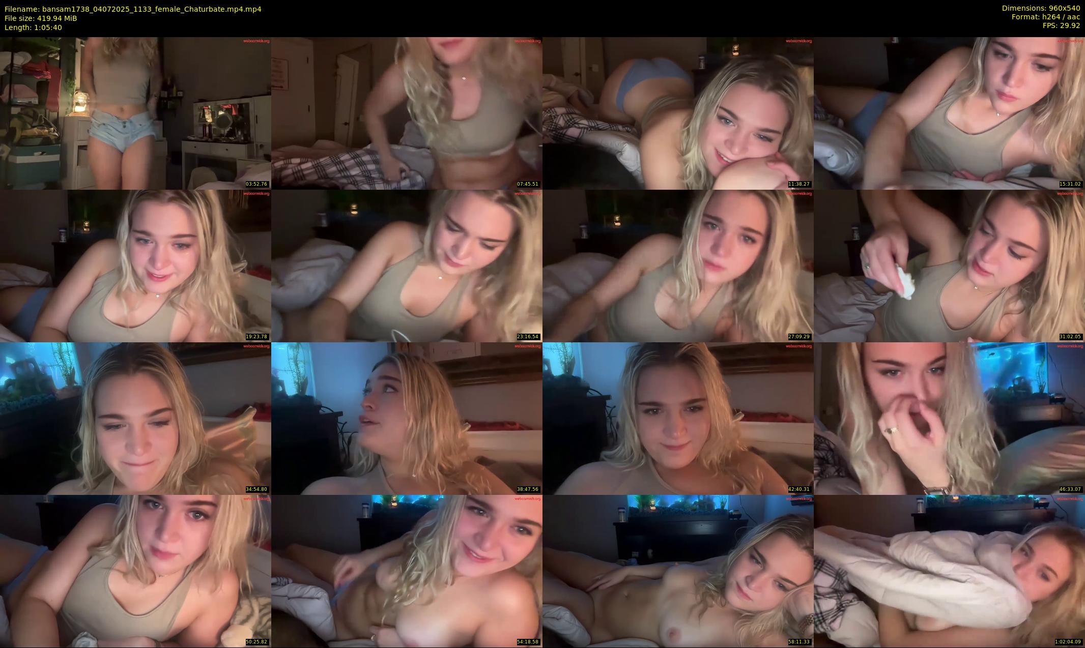 bansam1738 — 66 minute Chaturbate female cam show recording, 480p, Jul 4, 2025