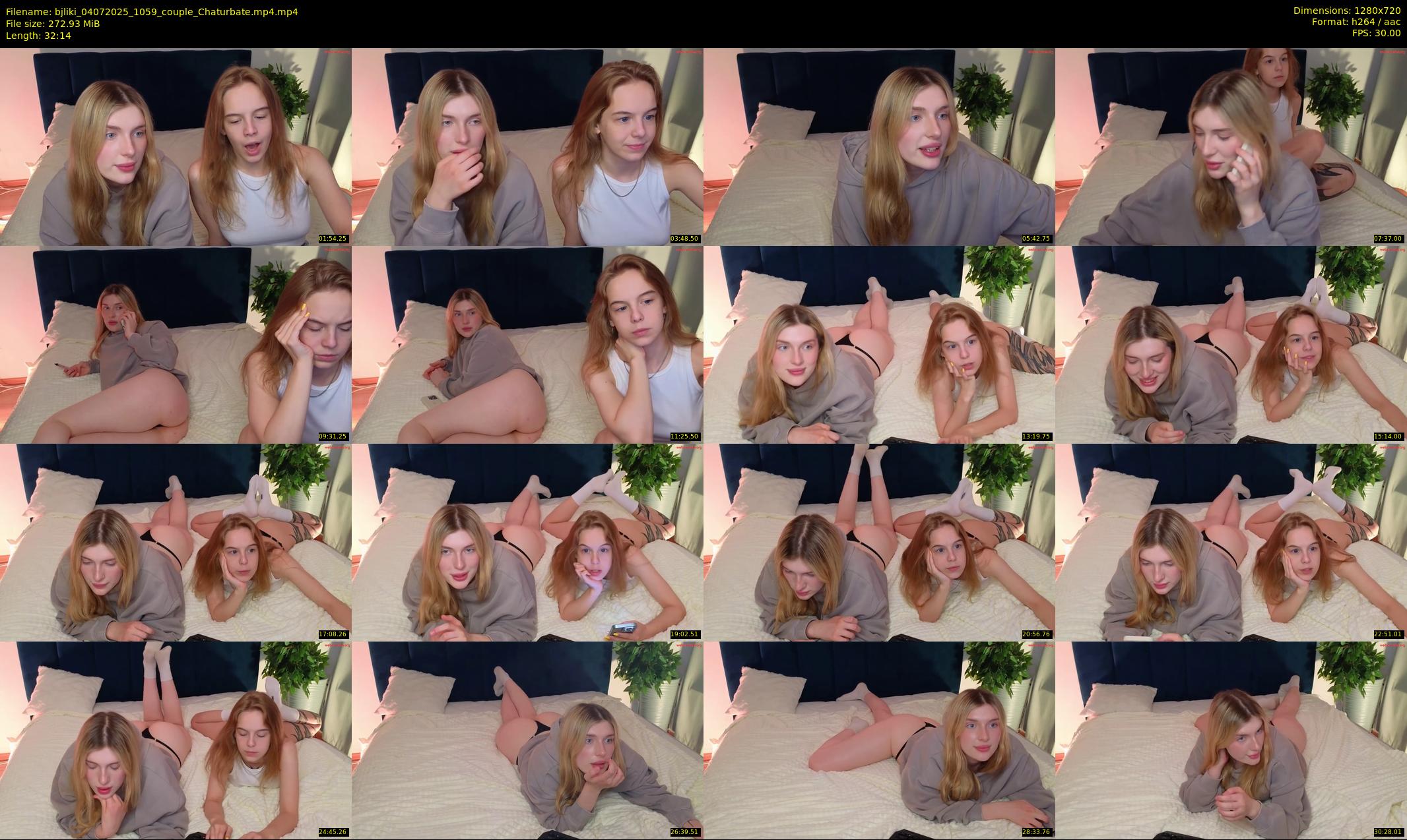 bjliki — 33 minute Chaturbate couple cam show recording, 720p, Jul 4, 2025