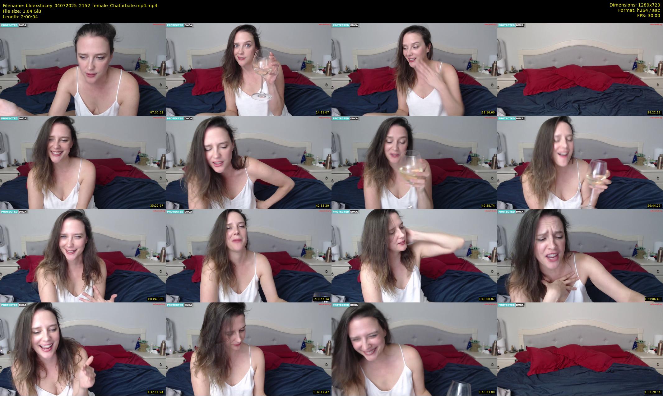 bluexstacey — 121 minute Chaturbate female cam show recording, 720p, Jul 4, 2025