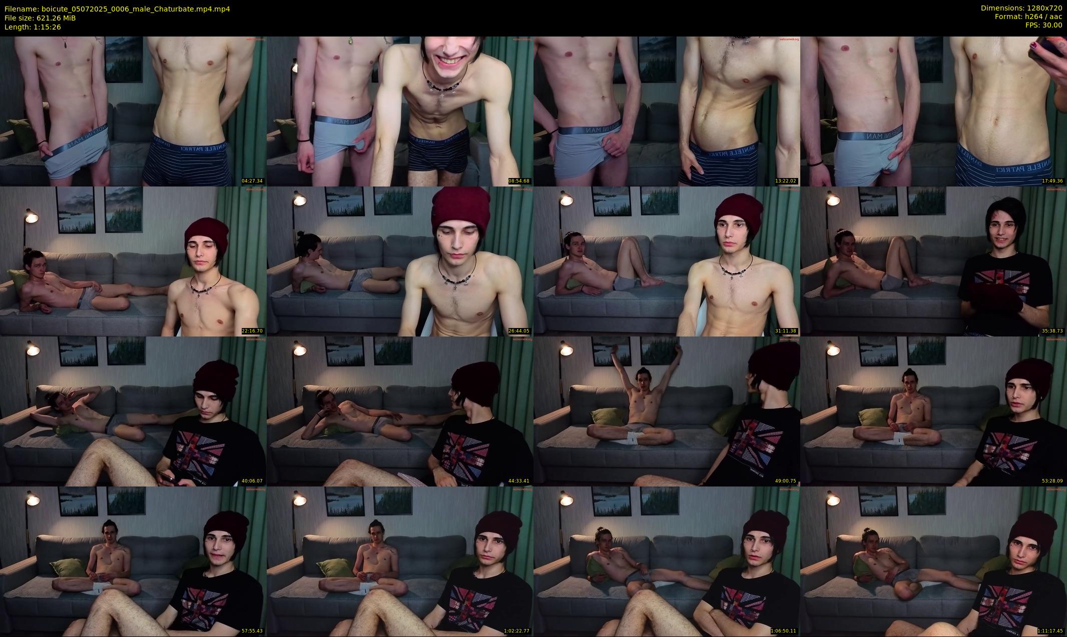 boicute — 76 minute Chaturbate male cam show recording, 720p, Jul 5, 2025
