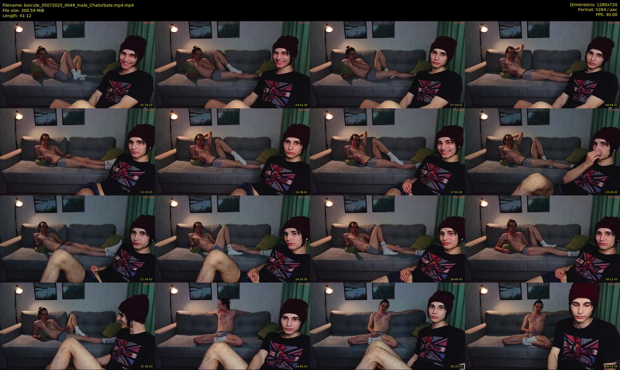 boicute — 42 minute Chaturbate male cam show recording, 720p, Jul 5, 2025