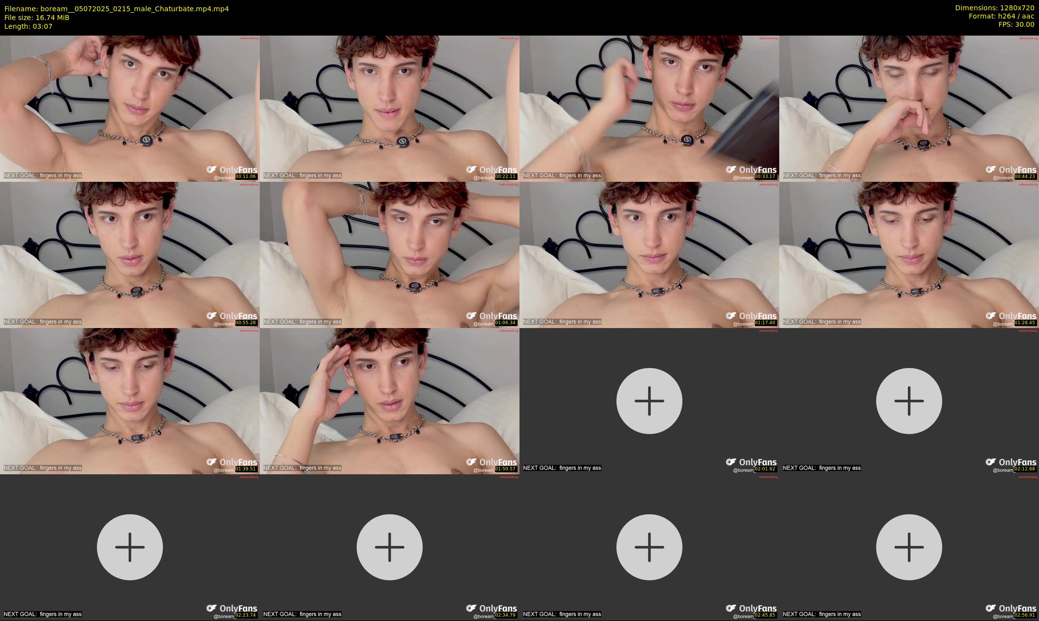 boream_ — 4 minute Chaturbate male cam show recording, 720p, Jul 5, 2025
