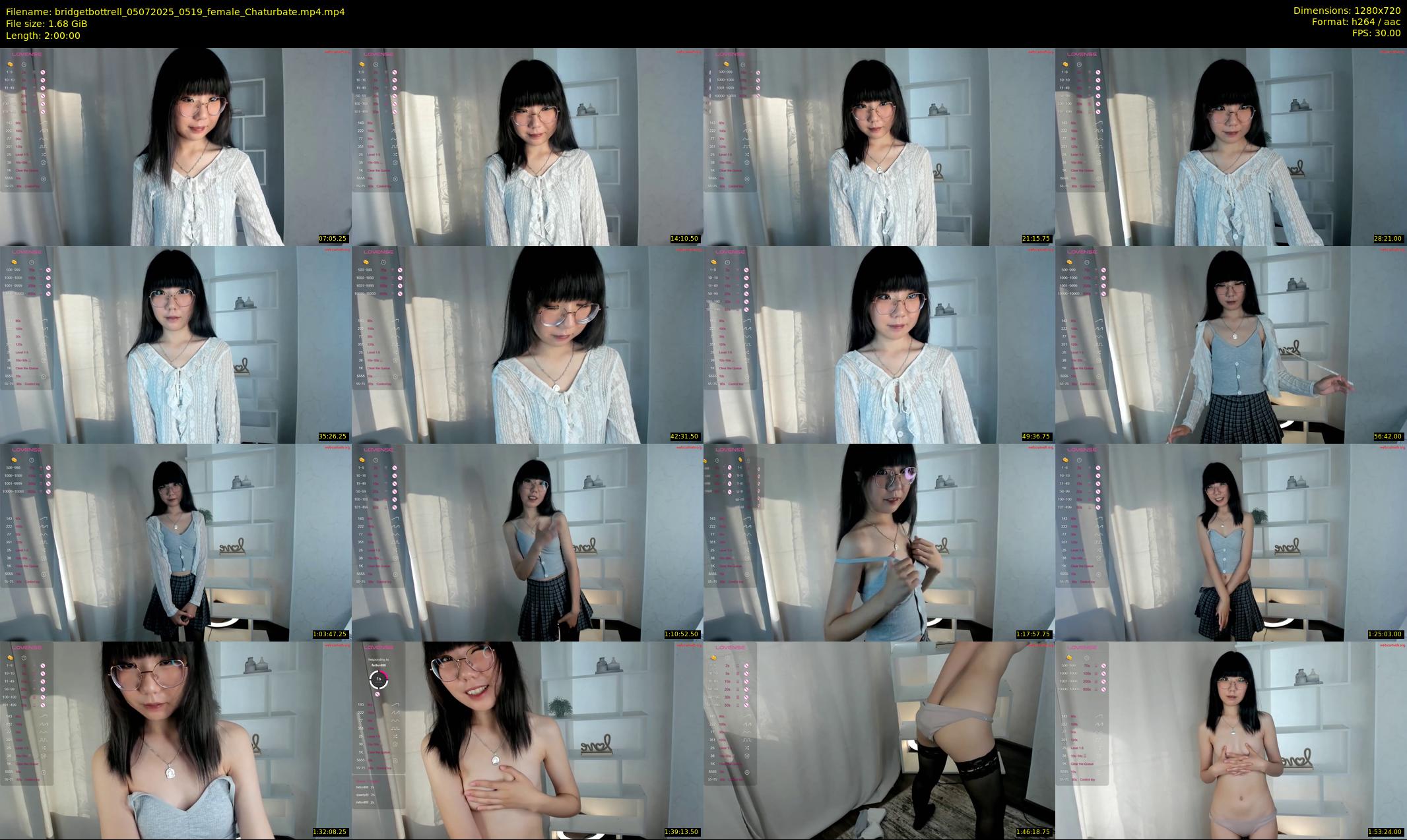 bridgetbottrell — 120 minute Chaturbate female cam show recording, 720p, Jul 5, 2025