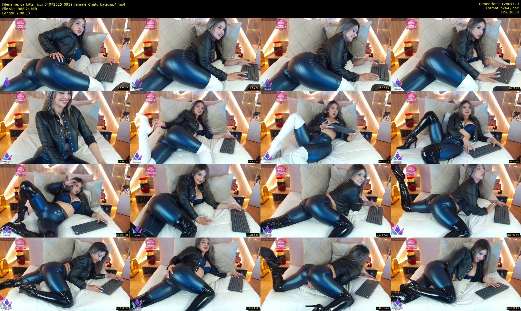 carlotta_ricci — 120 minute Chaturbate female cam show recording, 720p, Jul 4, 2025