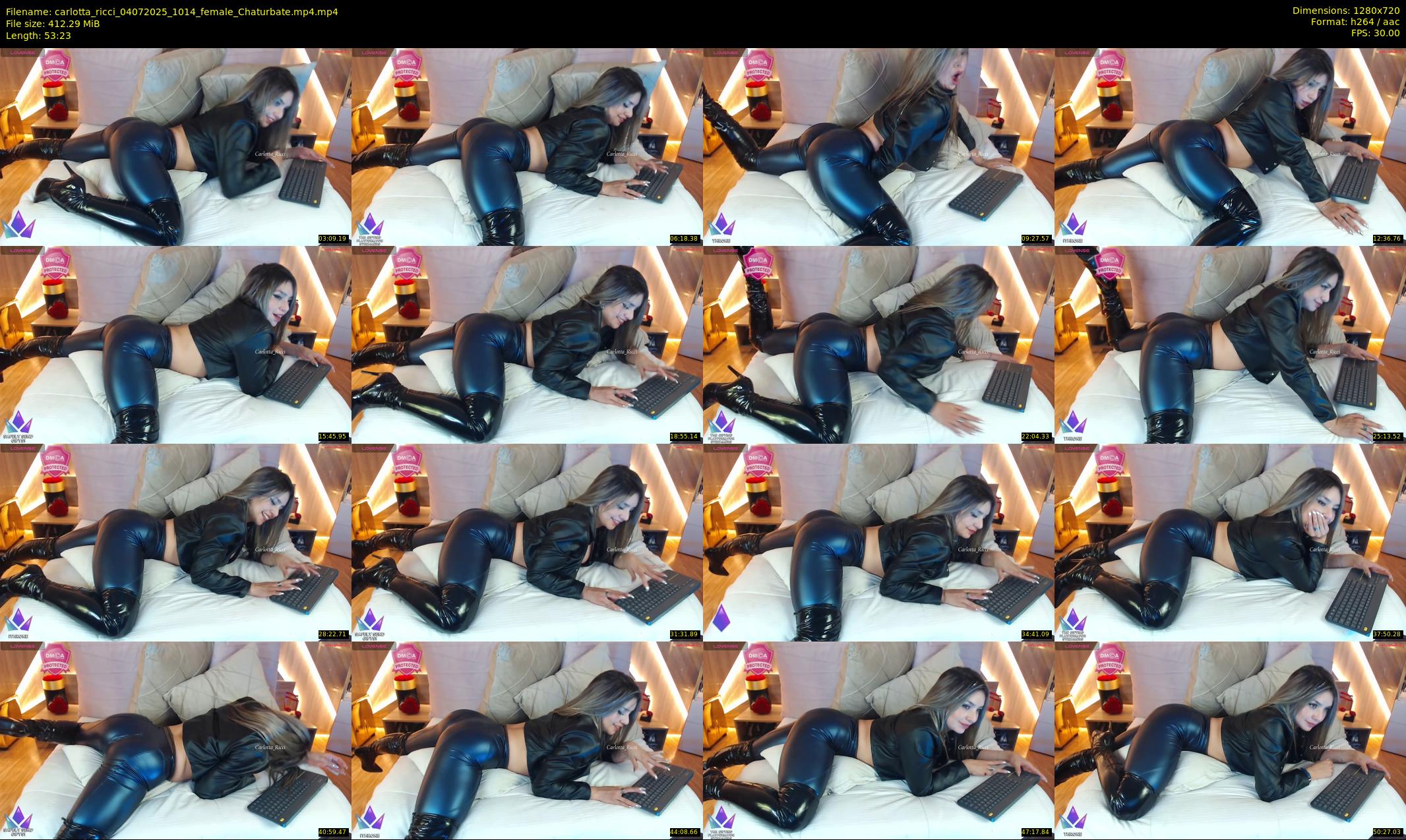 carlotta_ricci — 54 minute Chaturbate female cam show recording, 720p, Jul 4, 2025