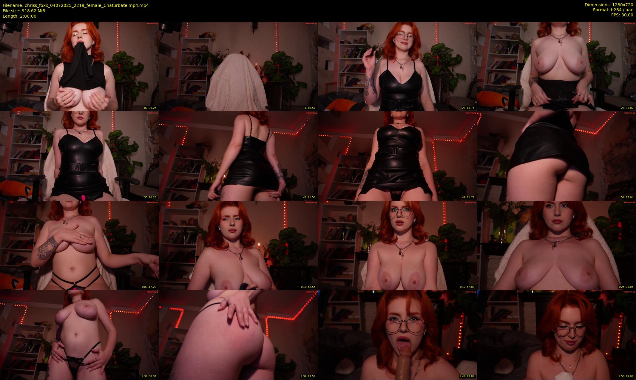 chriss_foxx — 120 minute Chaturbate female cam show recording, 720p, Jul 4, 2025