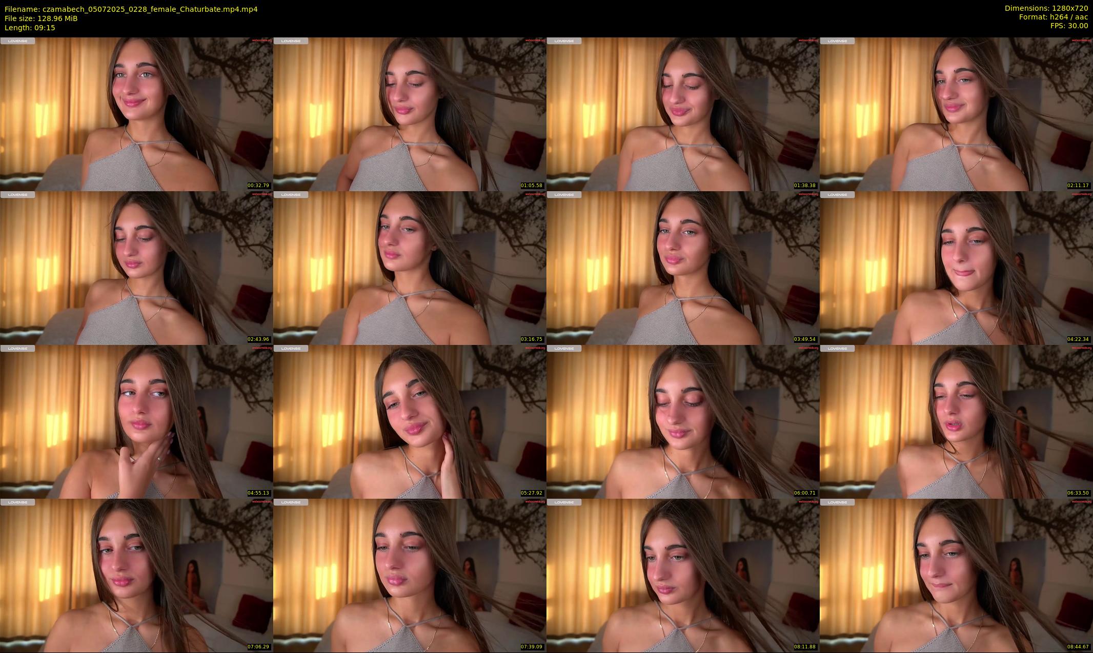 czamabech — 10 minute Chaturbate female cam show recording, 720p, Jul 5, 2025