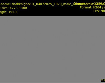 darkknightx01 — 20 minute Chaturbate male cam show recording, 720p, Jul 4, 2025