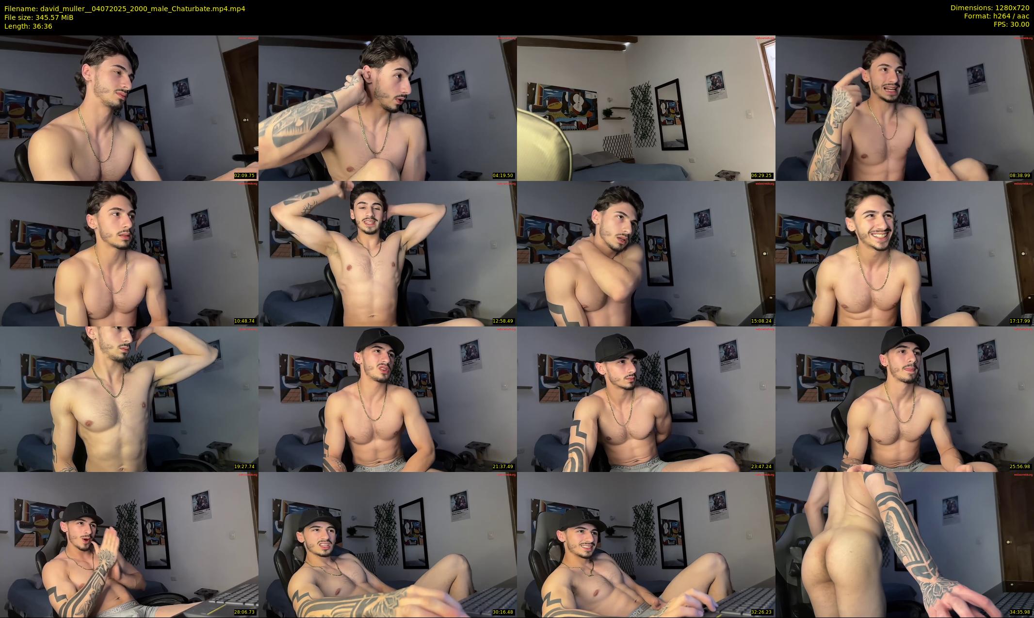 david_muller_ — 37 minute Chaturbate male cam show recording, 720p, Jul 4, 2025