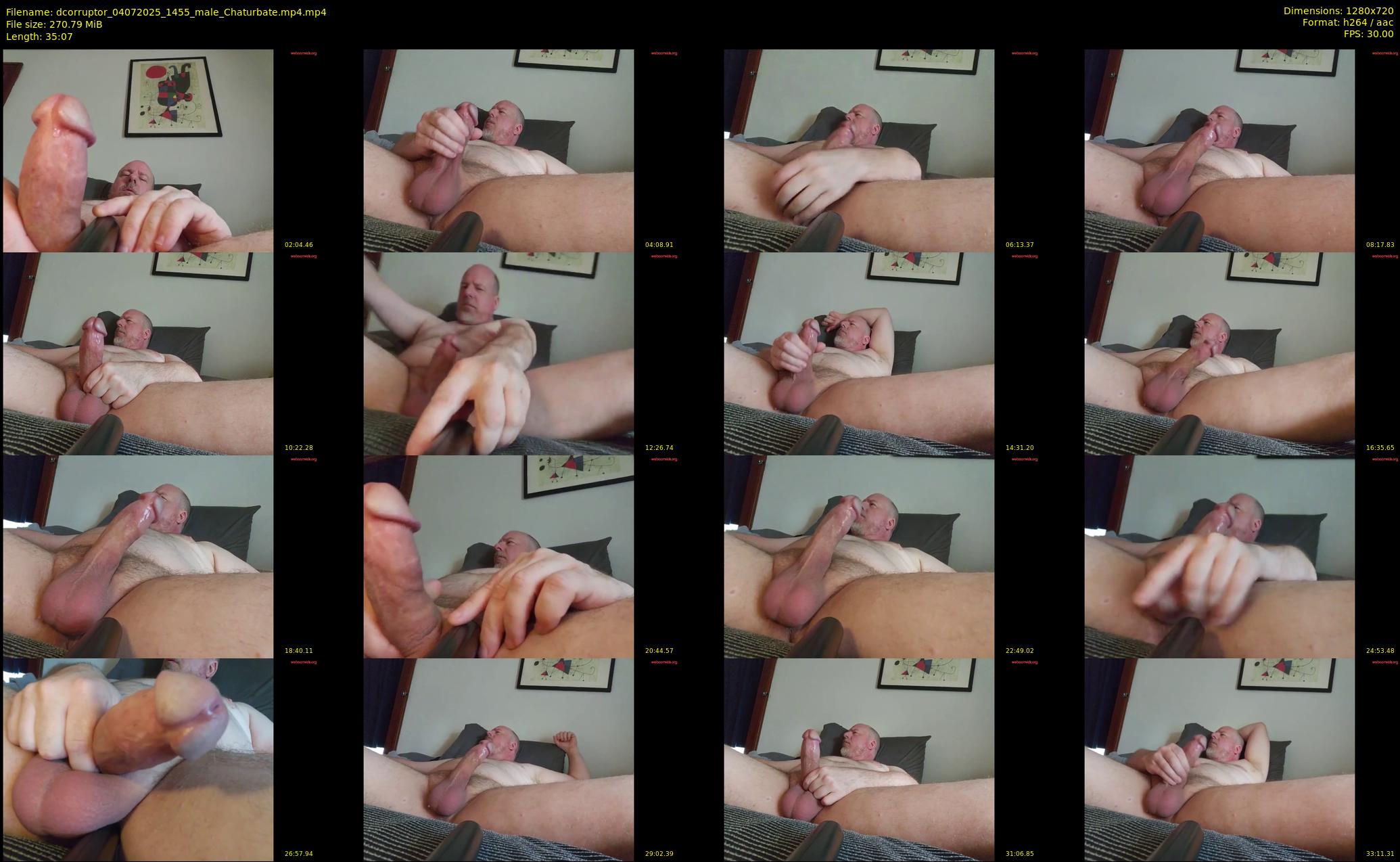 dcorruptor — 36 minute Chaturbate male cam show recording, 720p, Jul 4, 2025