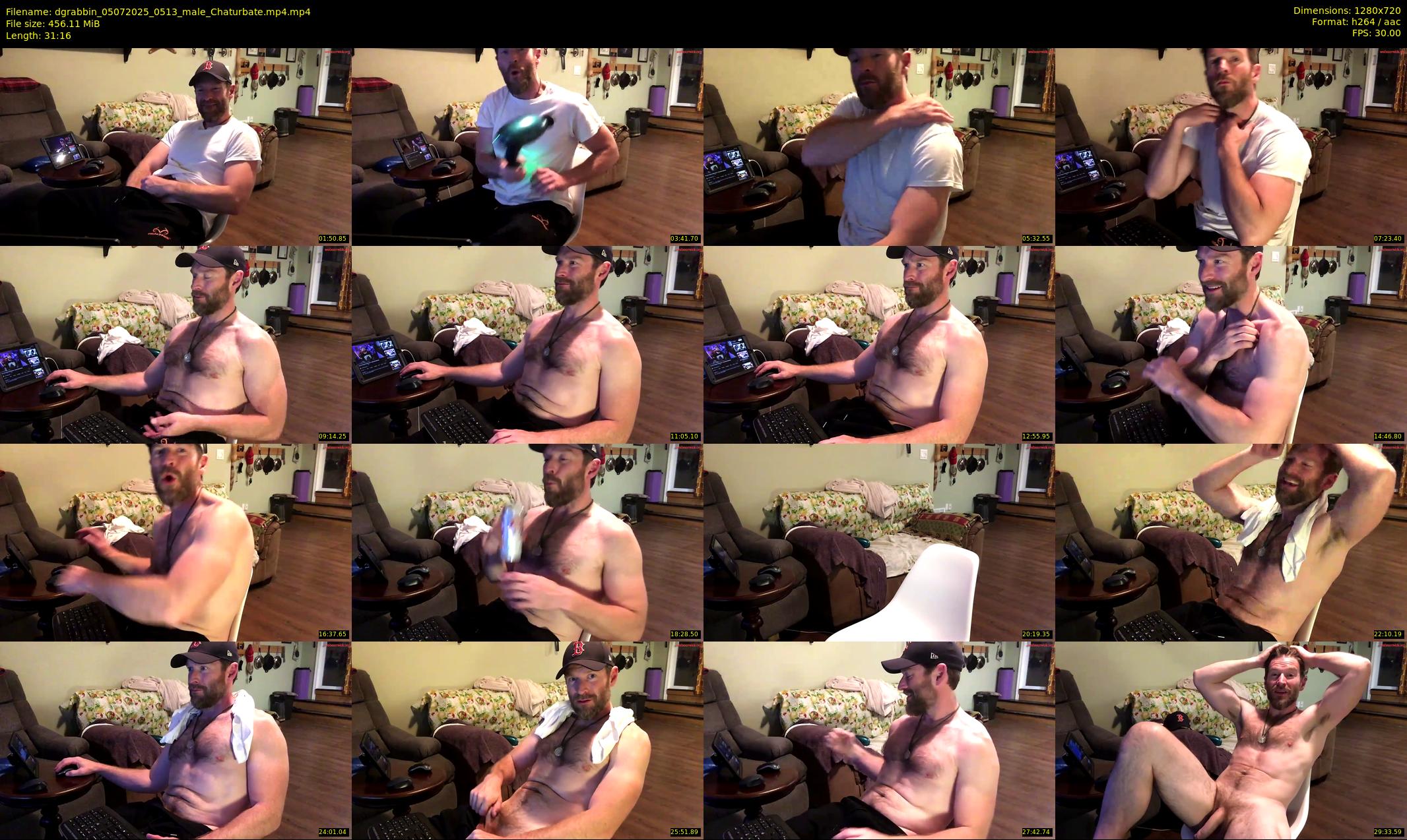 dgrabbin — 32 minute Chaturbate male cam show recording, 720p, Jul 5, 2025