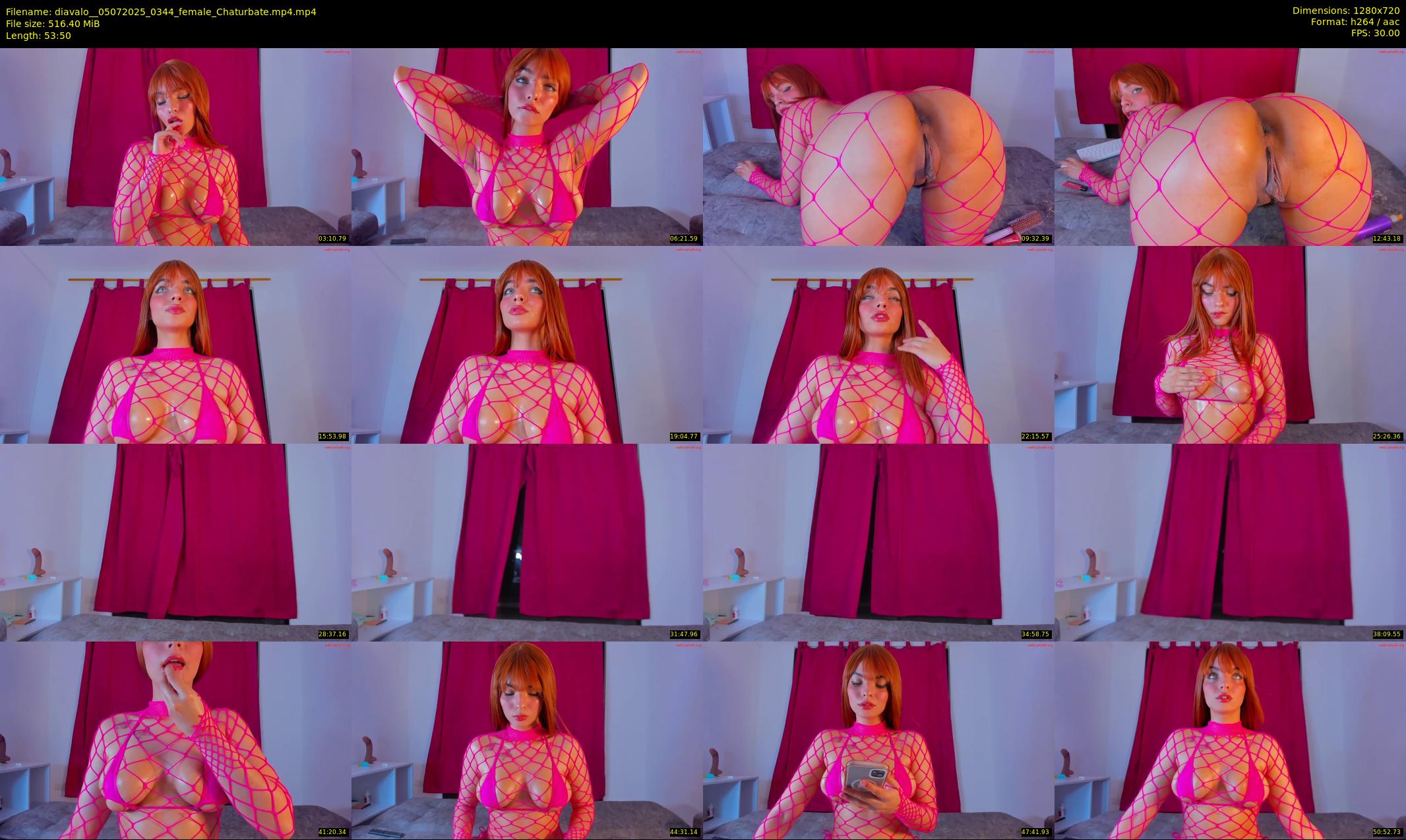 diavalo_ — 54 minute Chaturbate female cam show recording, 720p, Jul 5, 2025