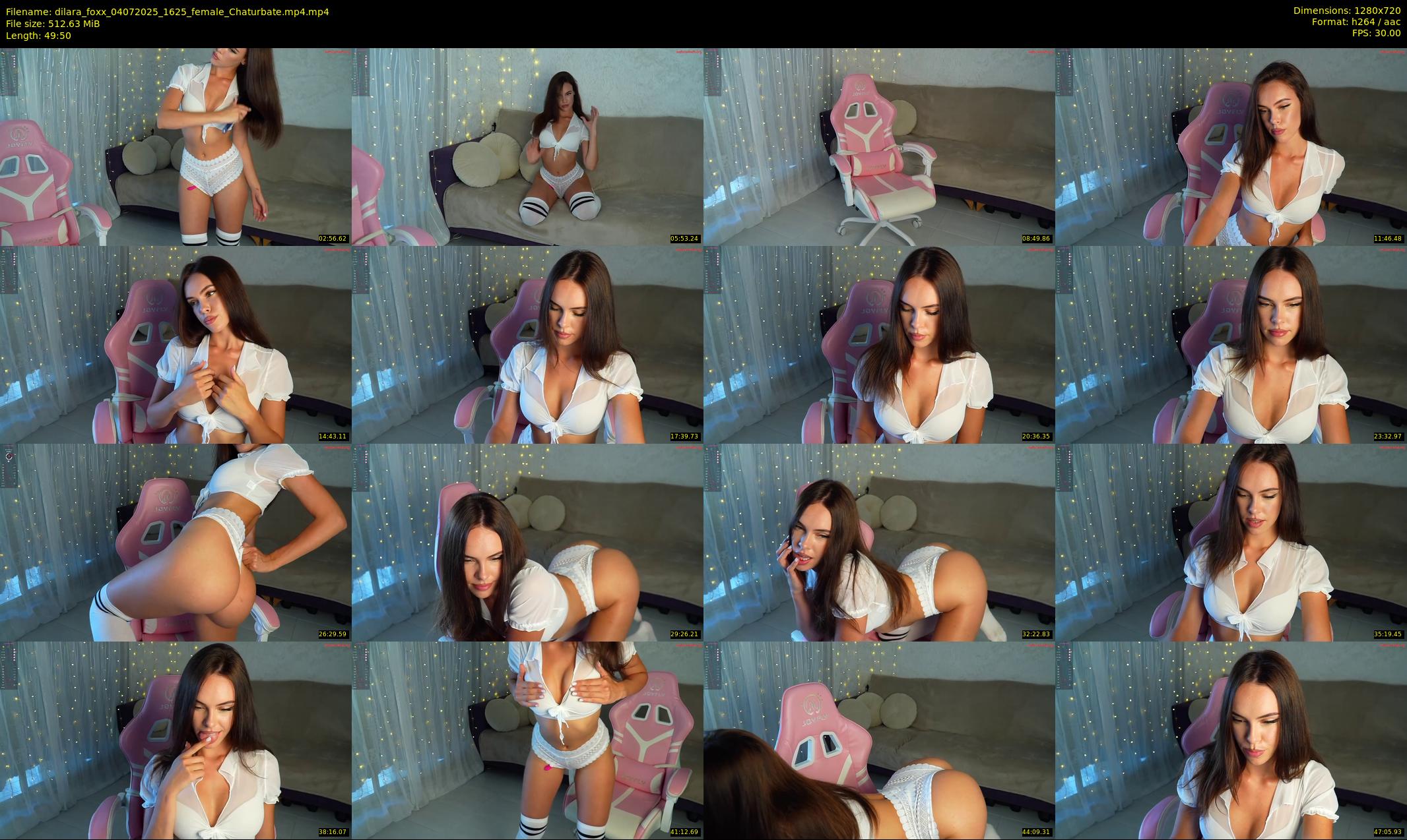 dilara_foxx — 50 minute Chaturbate female cam show recording, 720p, Jul 4, 2025