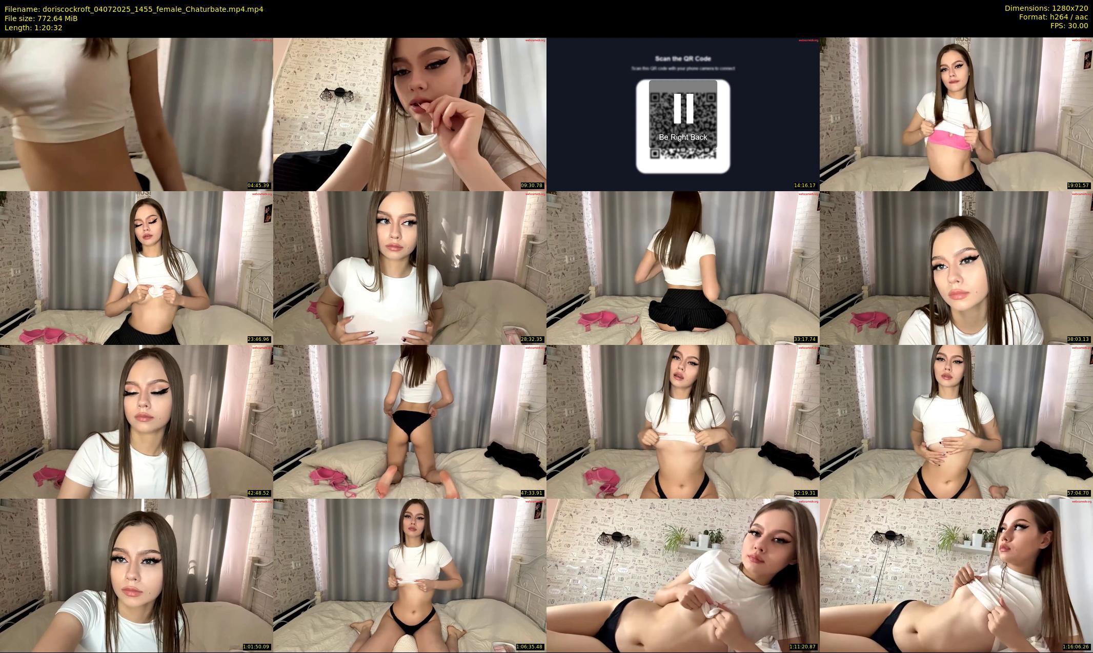 doriscockroft — 81 minute Chaturbate female cam show recording, 720p, Jul 4, 2025