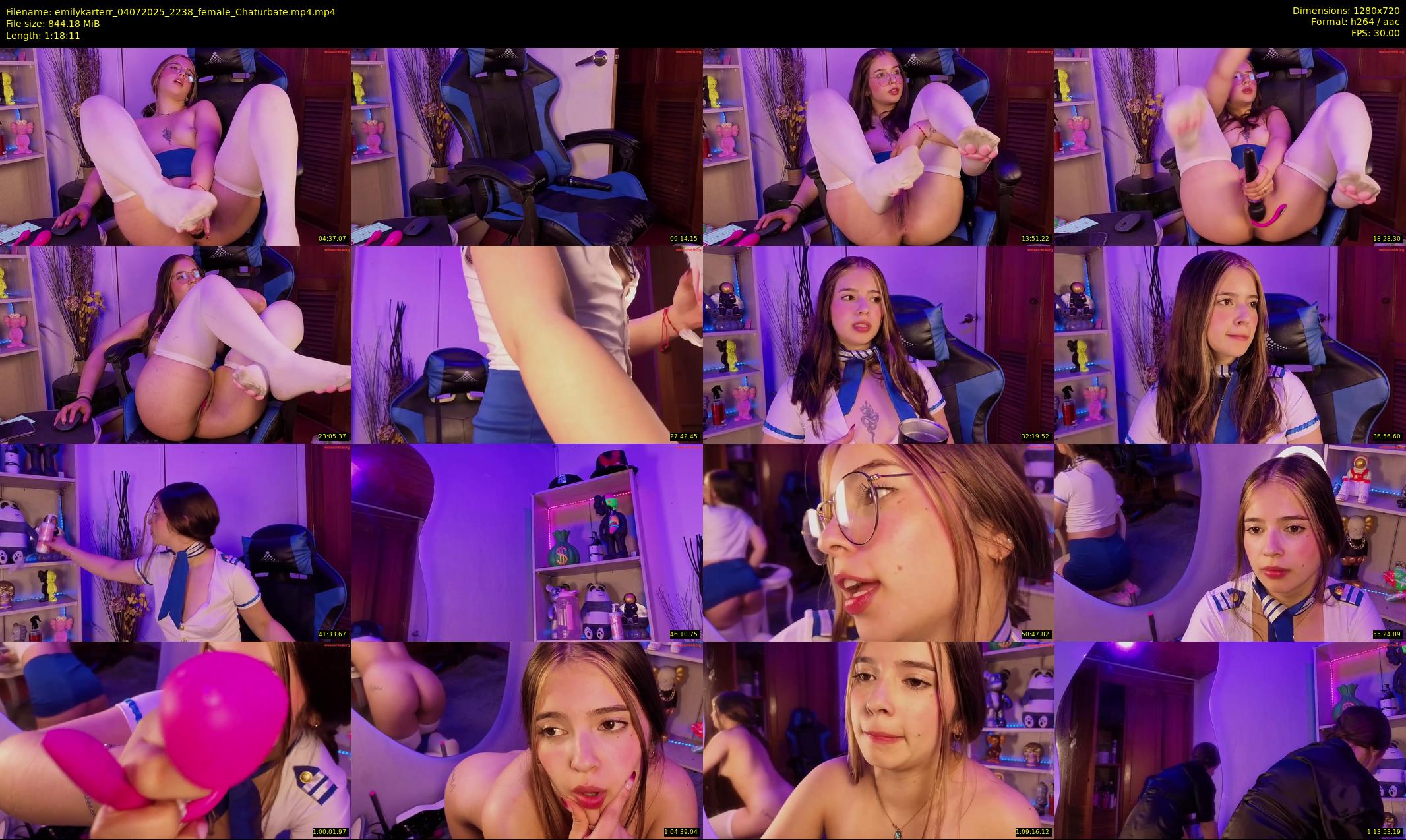 emilykarterr — 79 minute Chaturbate female cam show recording, 720p, Jul 4, 2025