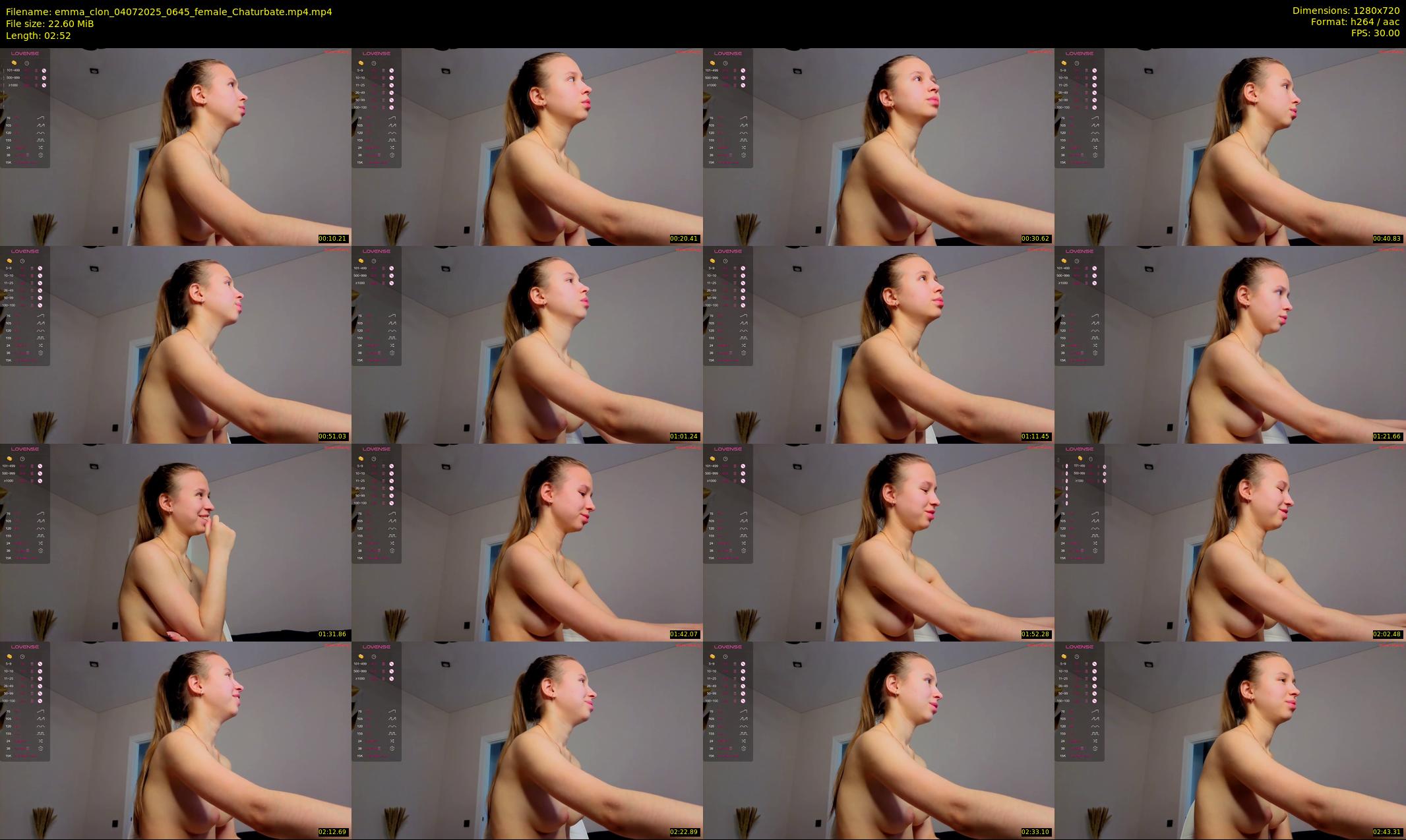 emma_clon — 3 minute Chaturbate female cam show recording, 720p, Jul 4, 2025