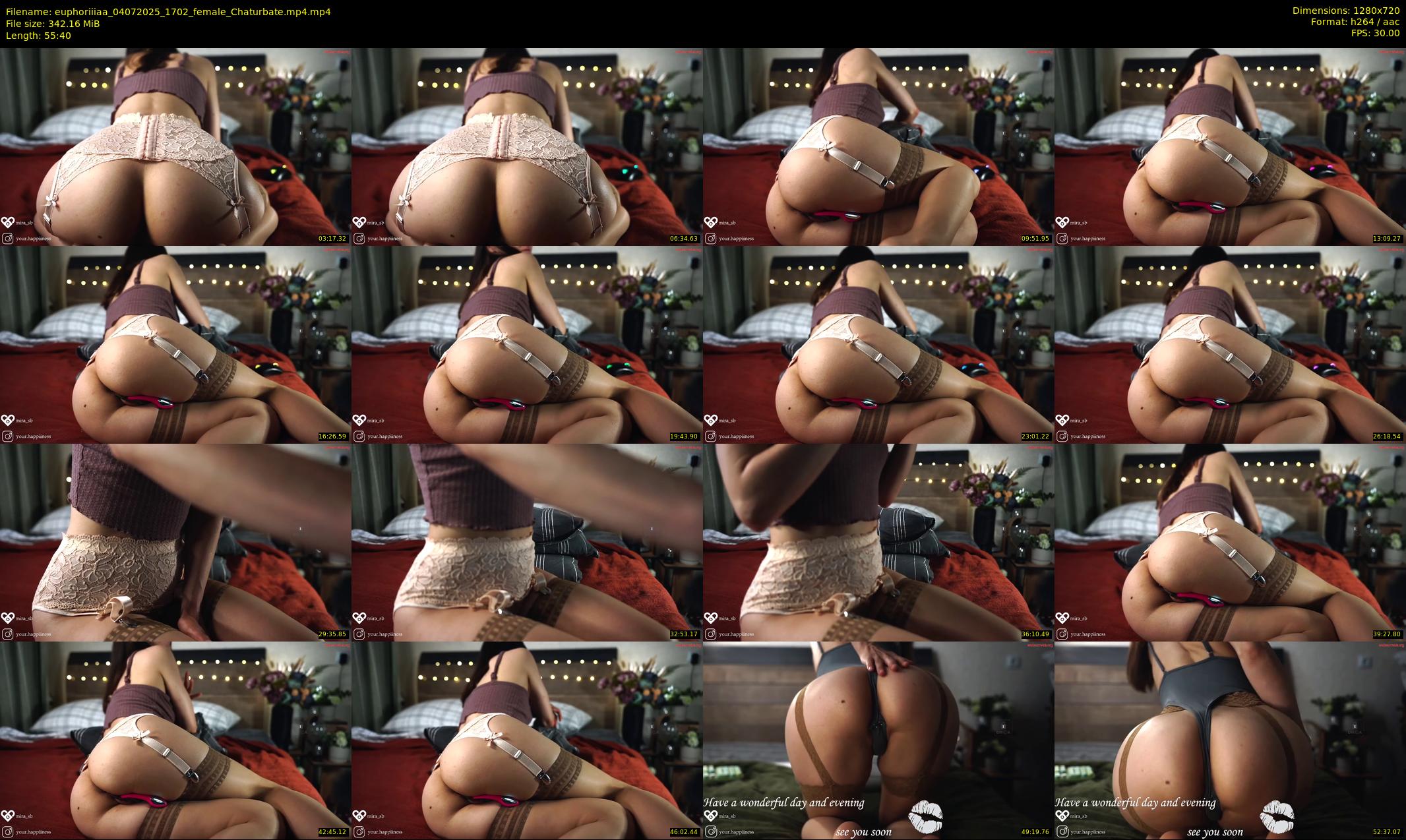 euphoriiiaa — 56 minute Chaturbate female cam show recording, 720p, Jul 4, 2025