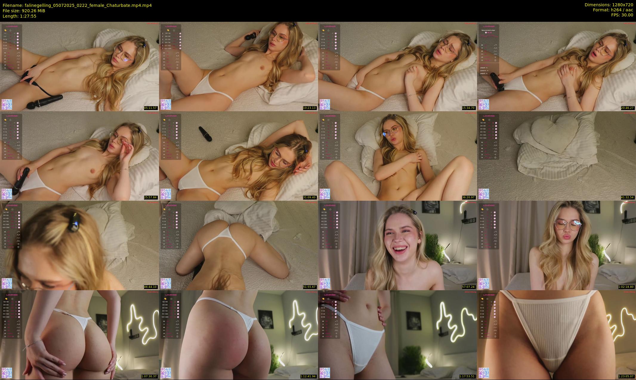 falinegelling — 88 minute Chaturbate female cam show recording, 720p, Jul 5, 2025
