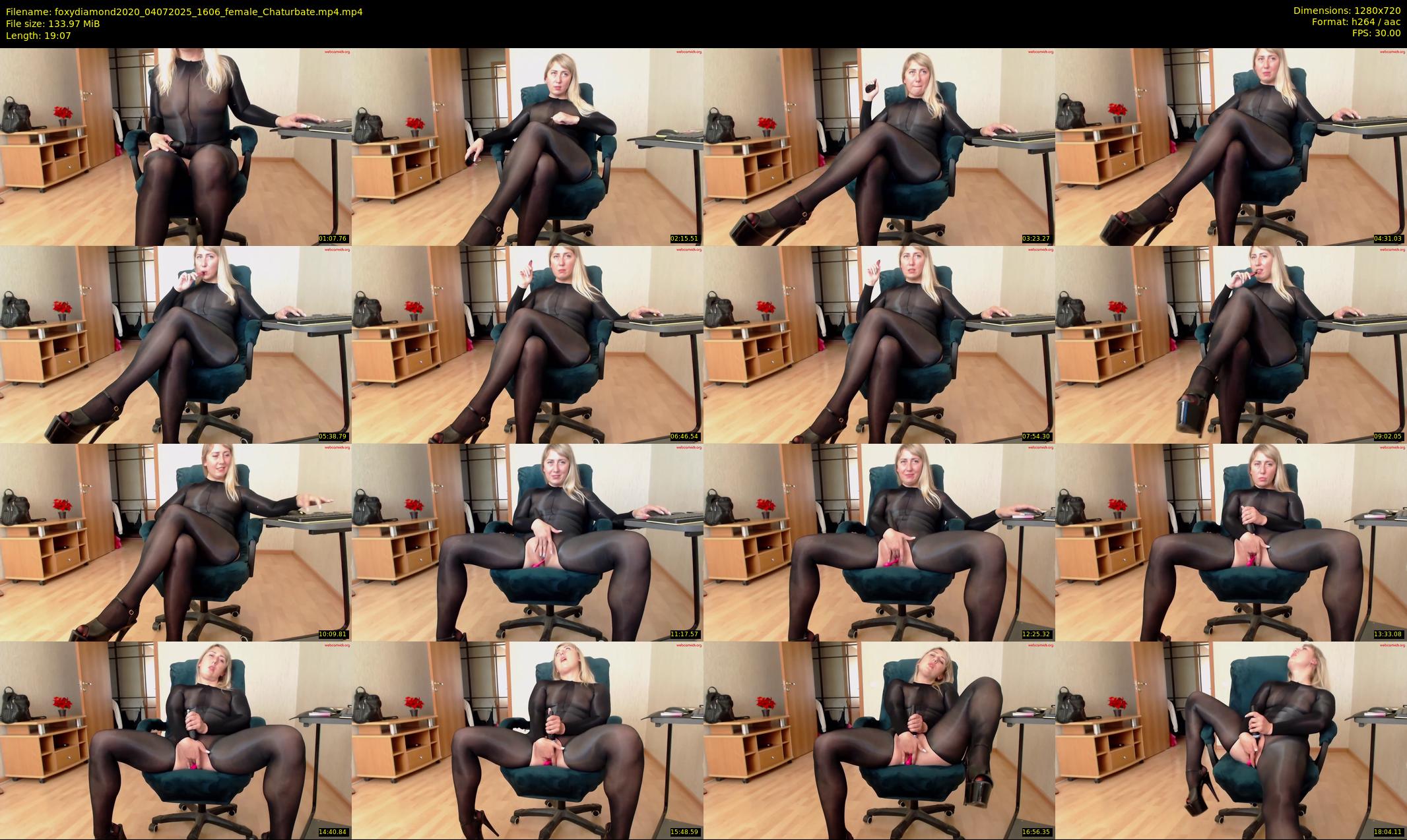 foxydiamond2020 — 20 minute Chaturbate female cam show recording, 720p, Jul 4, 2025
