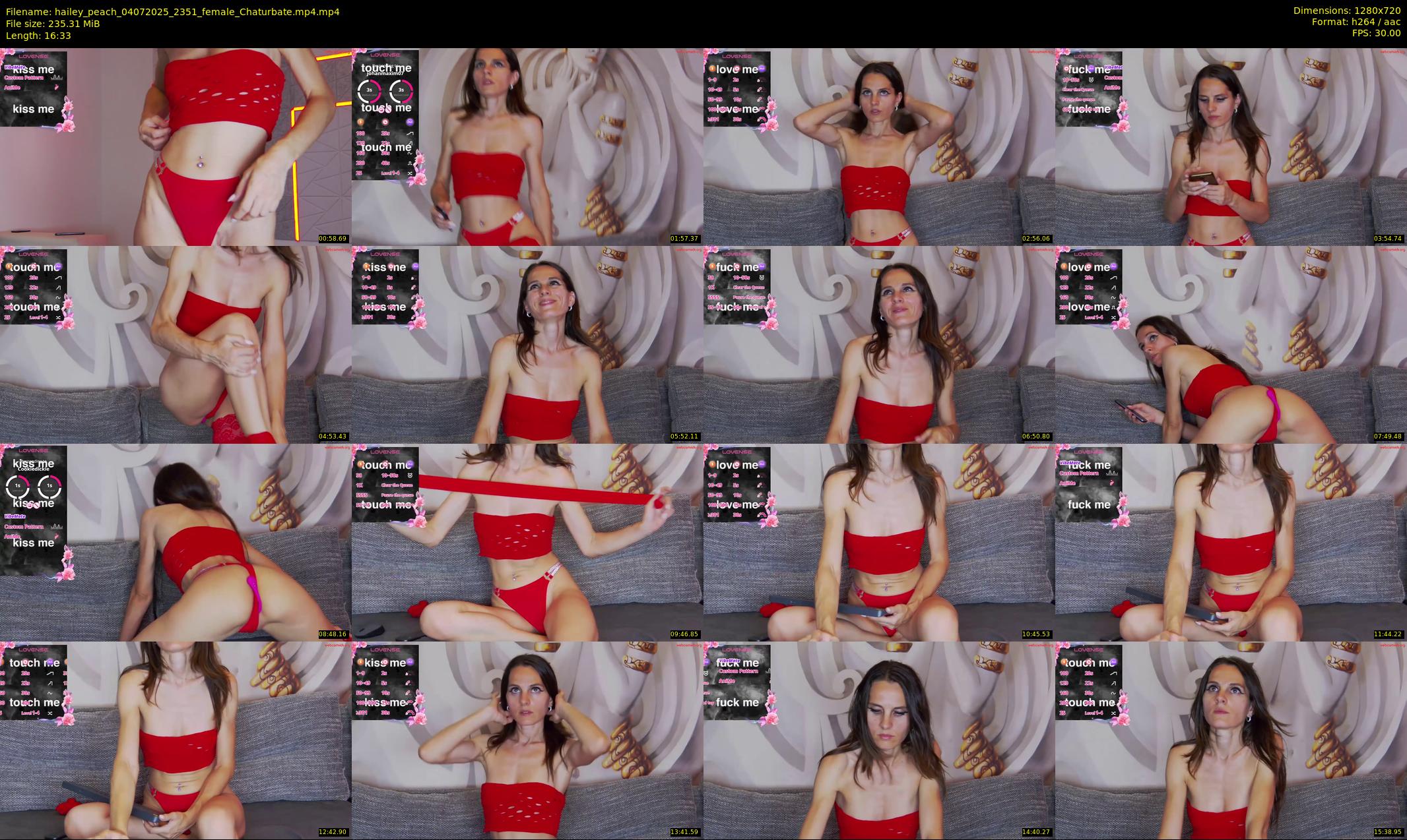 hailey_peach — 17 minute Chaturbate female cam show recording, 720p, Jul 4, 2025