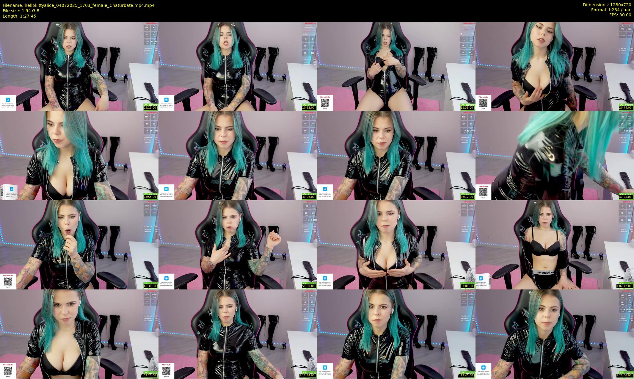 hellokittyalice — 88 minute Chaturbate female cam show recording, 720p, Jul 4, 2025