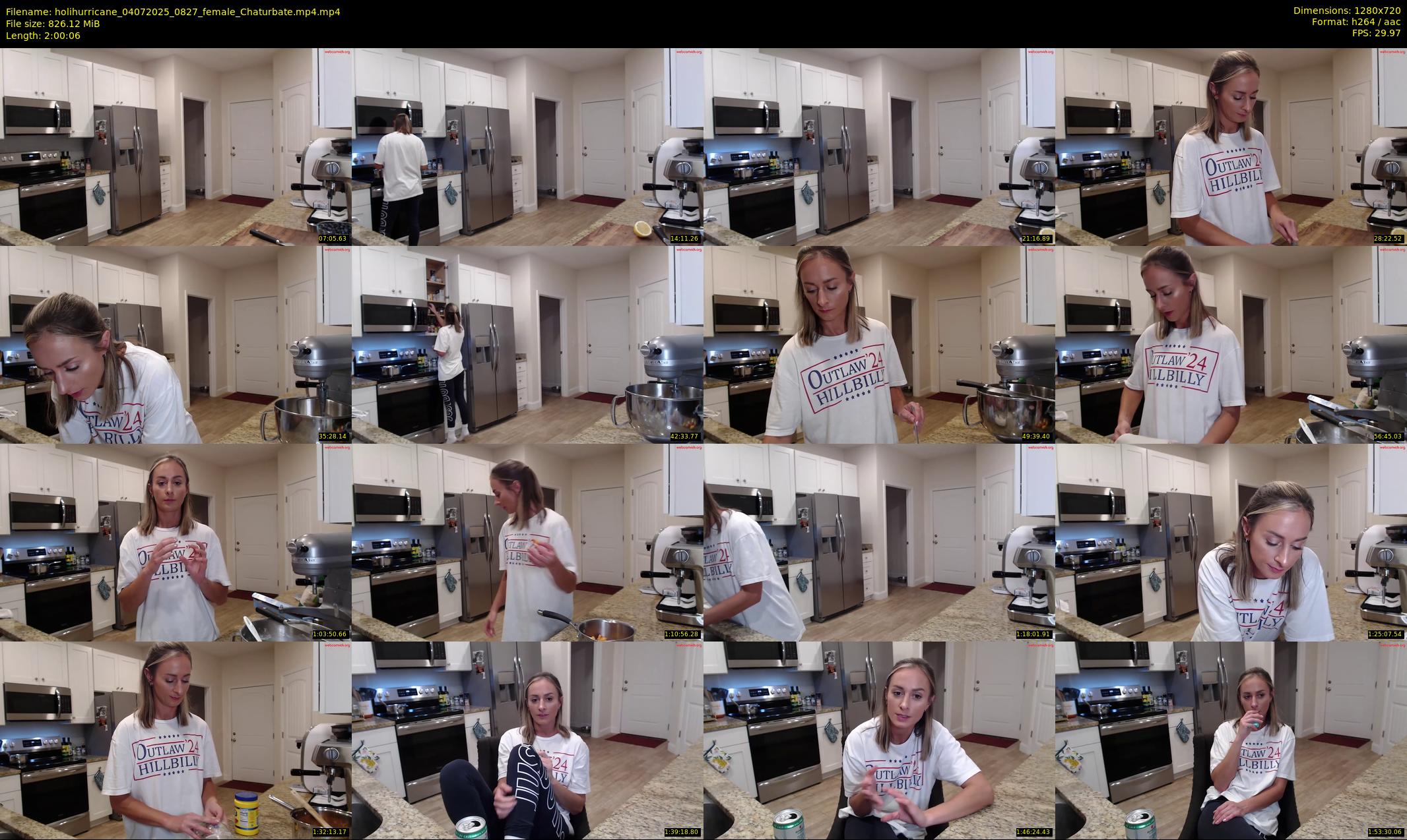 holihurricane — 121 minute Chaturbate female cam show recording, 720p, Jul 4, 2025