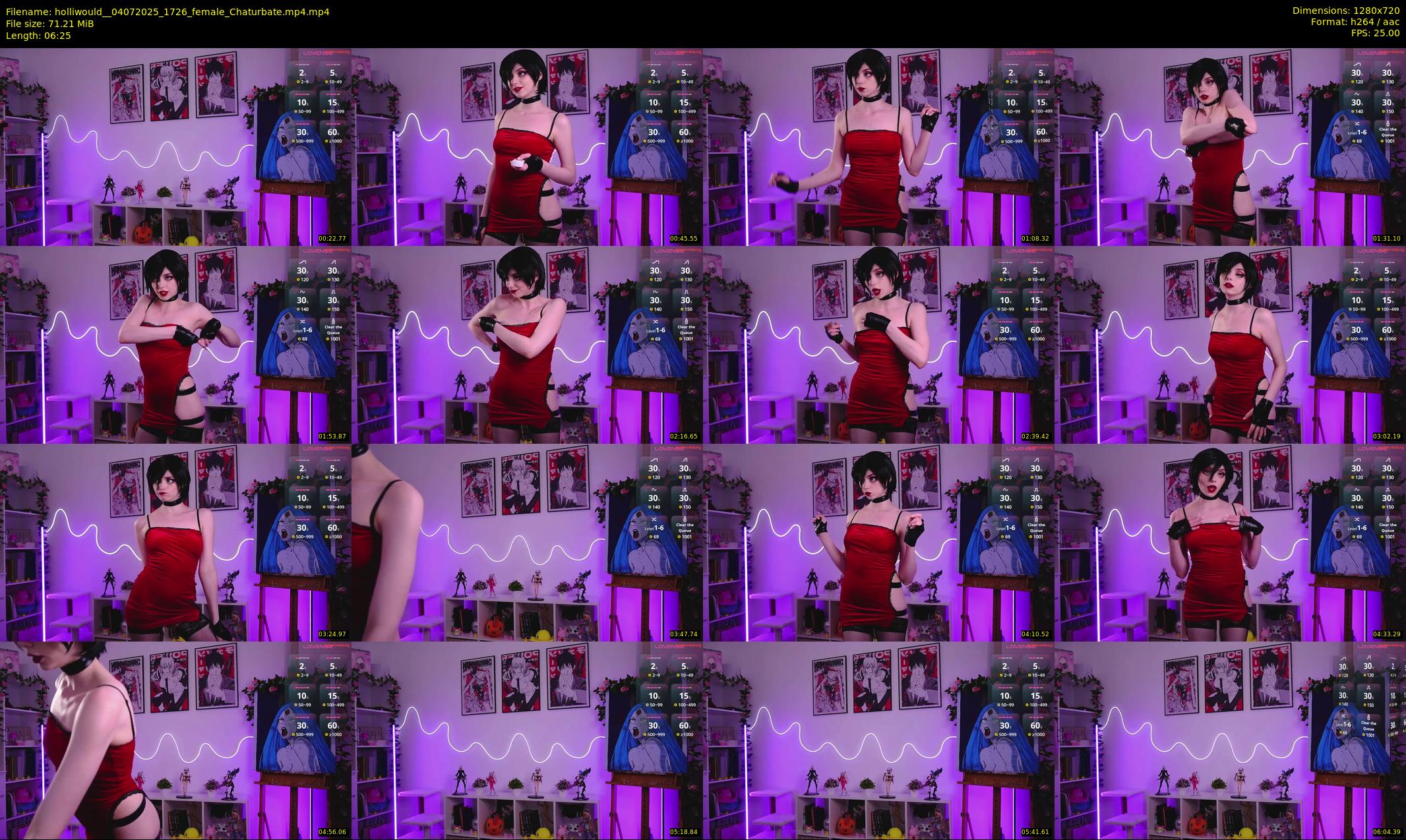 holliwould_ — 7 minute Chaturbate female cam show recording, 720p, Jul 4, 2025