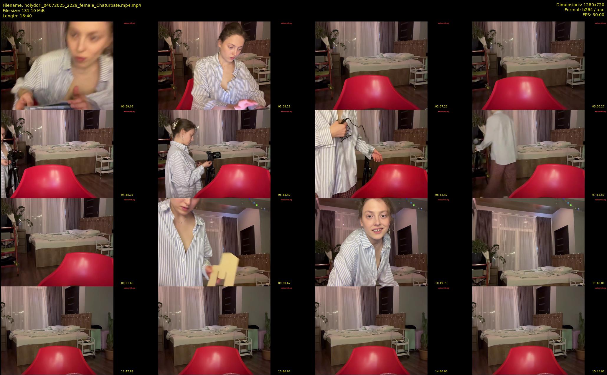 holydori — 17 minute Chaturbate female cam show recording, 720p, Jul 4, 2025